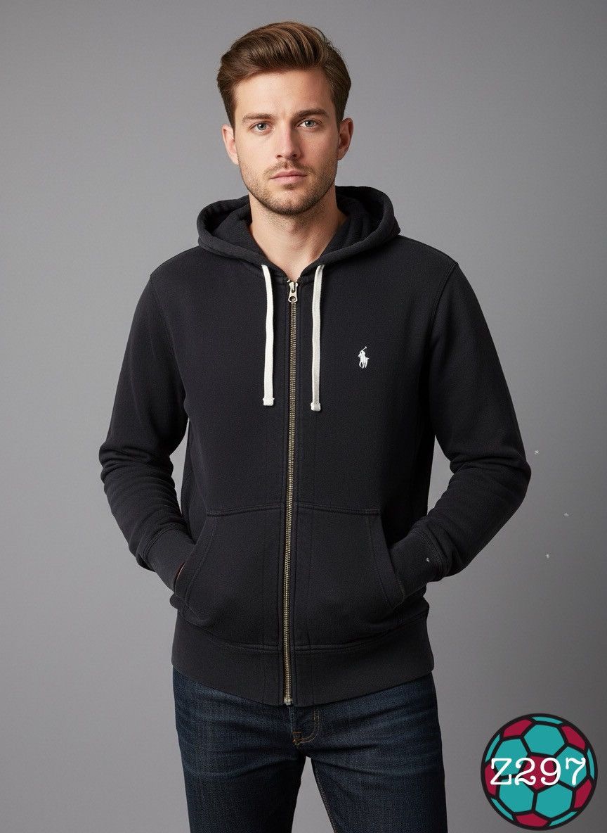 Polo Ralph Lauren Polo Ralph Lauren Sun Faded Black Hoodie Z297 Size US M / EU 48-50 / 2 - 12 Thumbnail