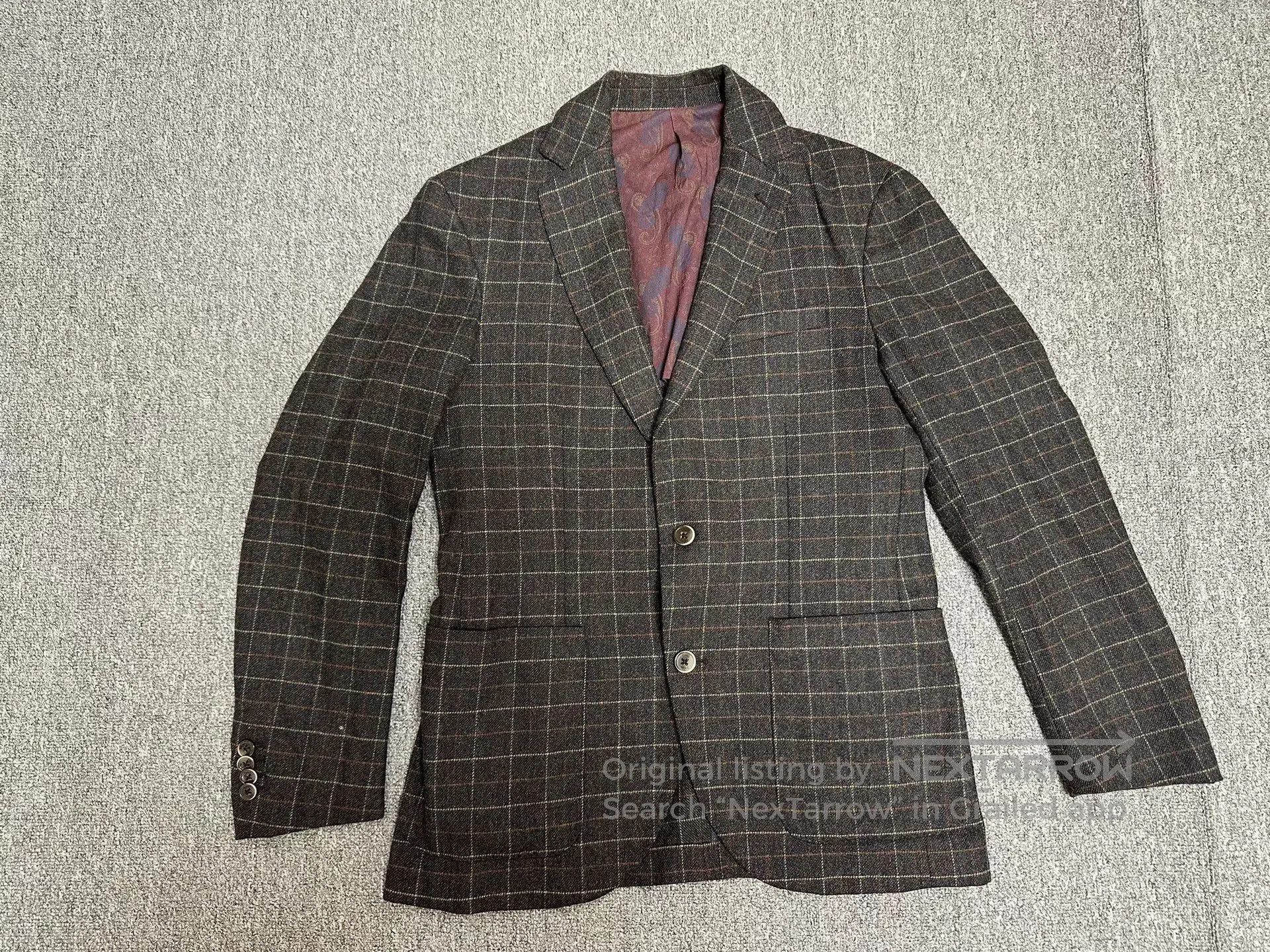Other Vittorio Di Giacomo VDG Tweed Check Blazer. Size US M / EU 48-50 / 2 - 1 Thumbnail