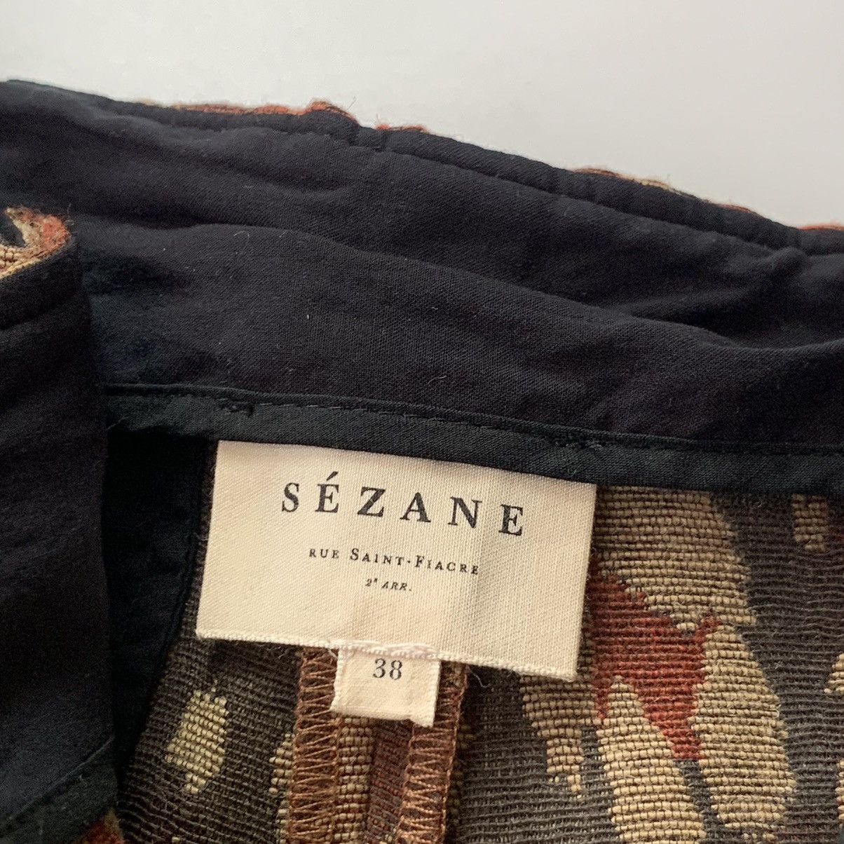 Sezane Sezane Jacquard Leopard High Rise Shorts Size 34" / US 12 / IT 48 - 13 Thumbnail