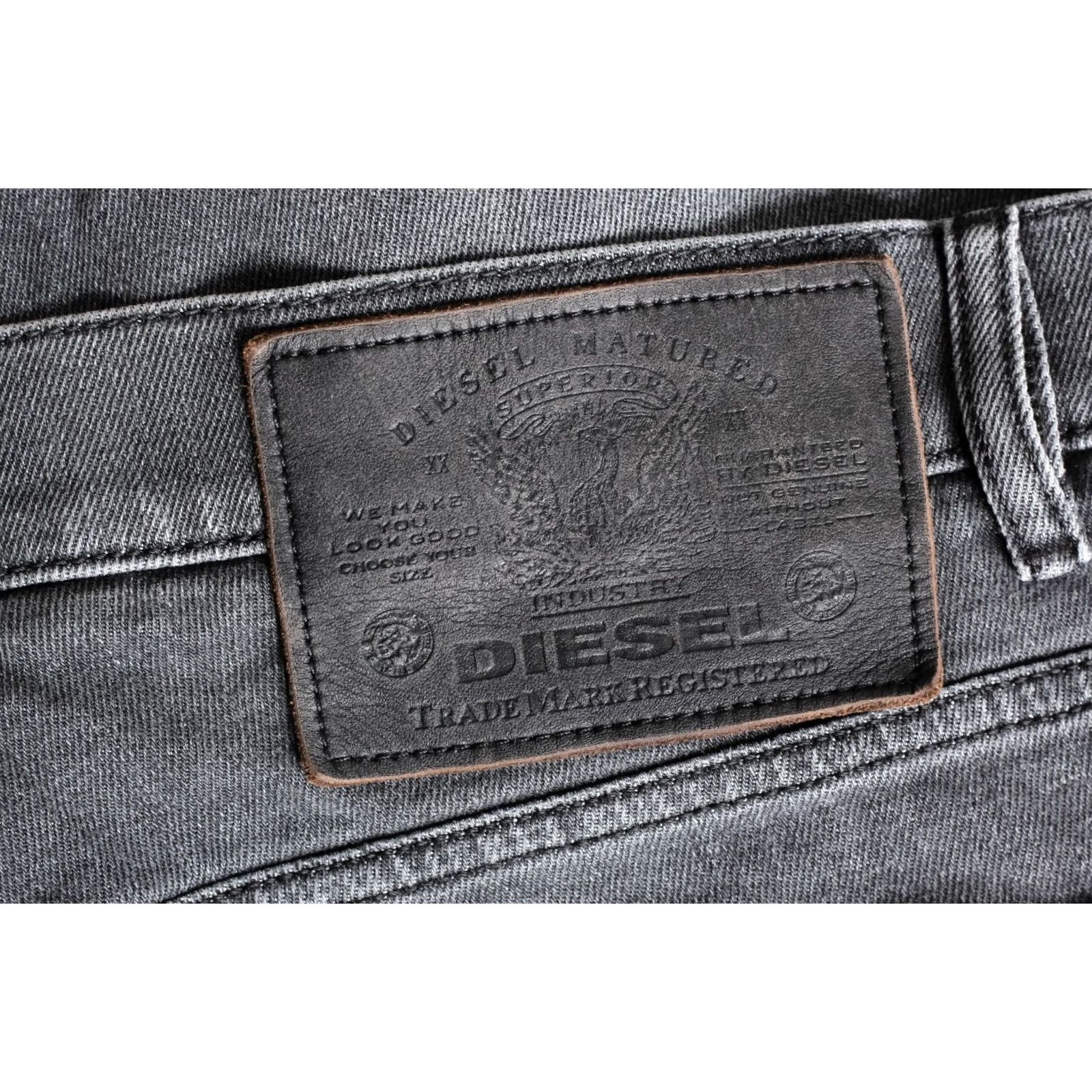 Diesel DIESEL D-VIKER 09B42 STRETCH Jeans Men Size W32 L30 Straight DZ5773 Size US 32 / EU 48 - 3 Thumbnail