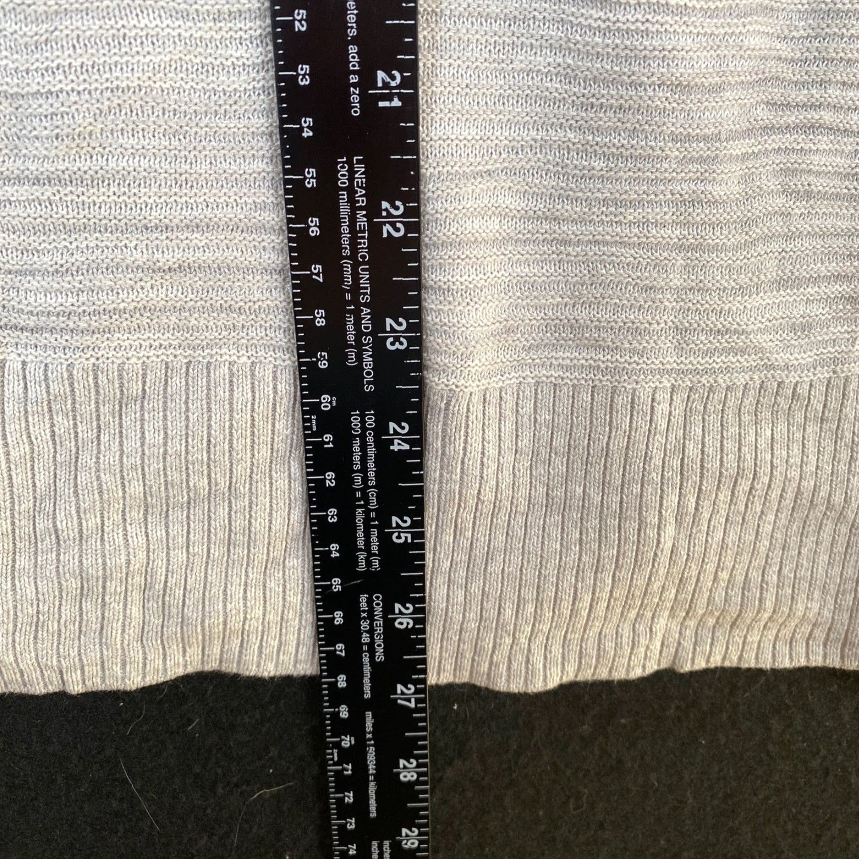 Ann Taylor Ann Taylor Factory Womens Sweater Beige Boat Neck Long Sleeve Knit Slit Hem S Size S / US 4 / IT 40 - 7 Thumbnail