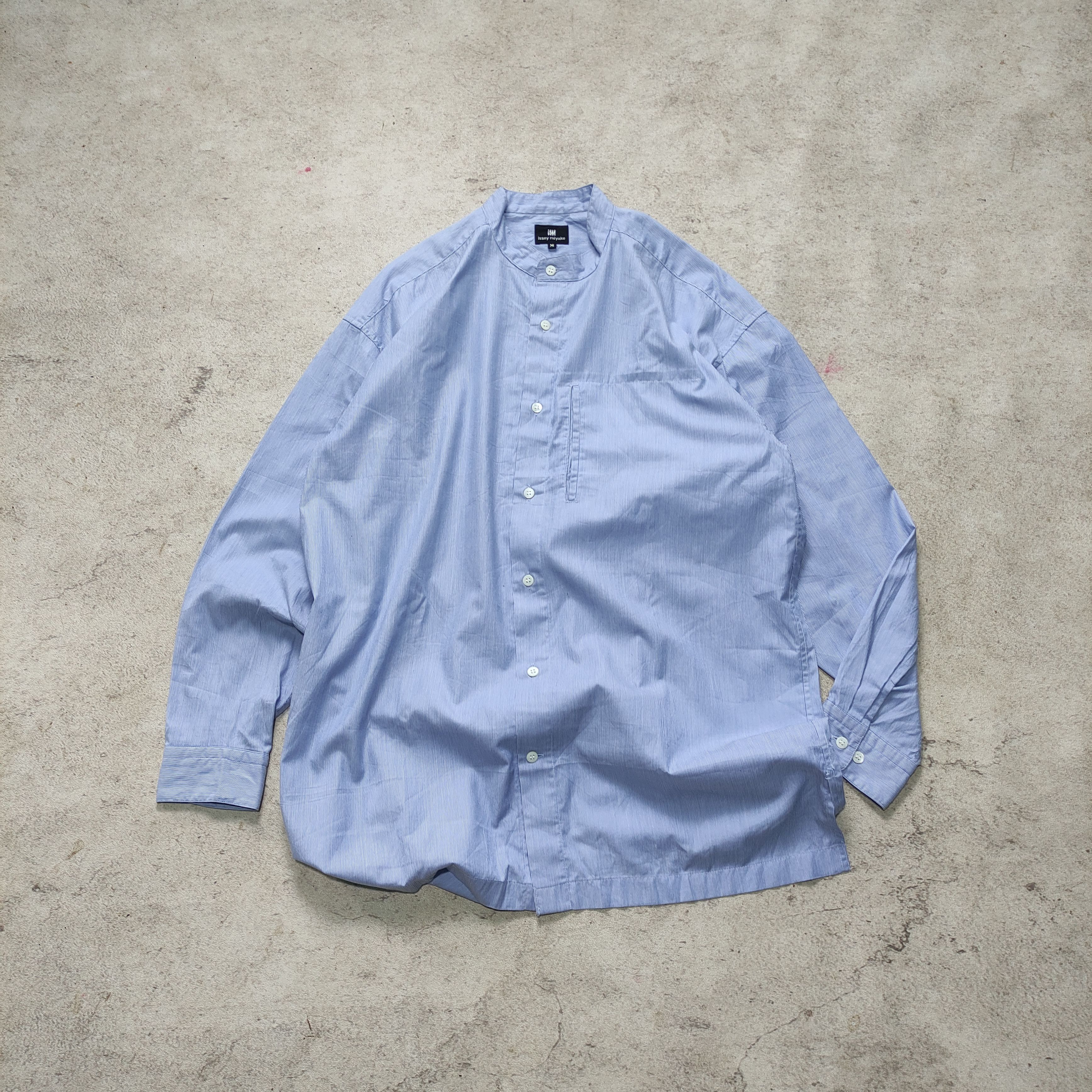 Issey Miyake Issey Miyake Men’s Stripe Button-Up Shirt Size US M / EU 48-50 / 2 - 1 Thumbnail