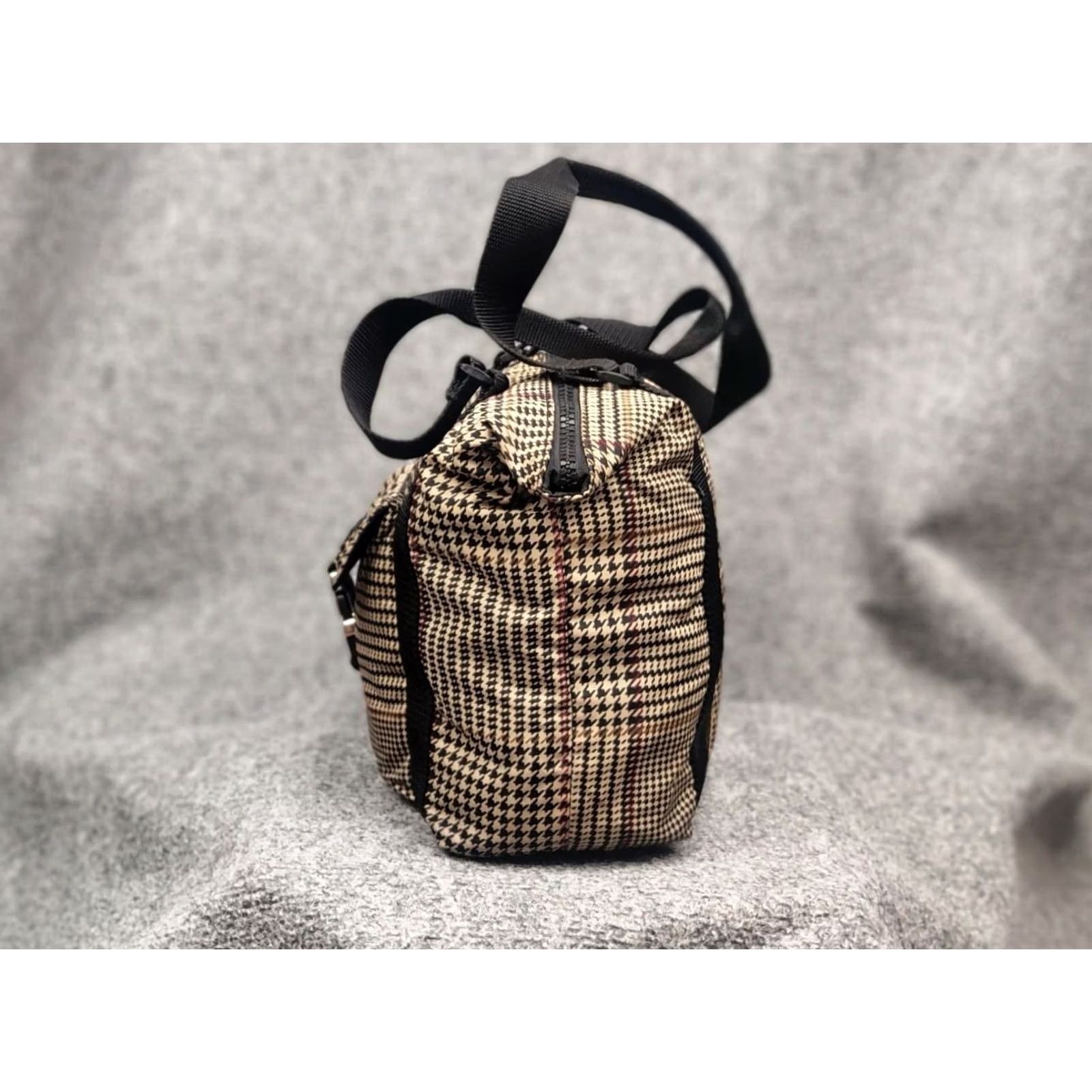 Ralph Lauren VINTAGE Lauren Ralph Lauren Houndstooth Tote Shoulder Bag Size ONE SIZE - 5 Thumbnail