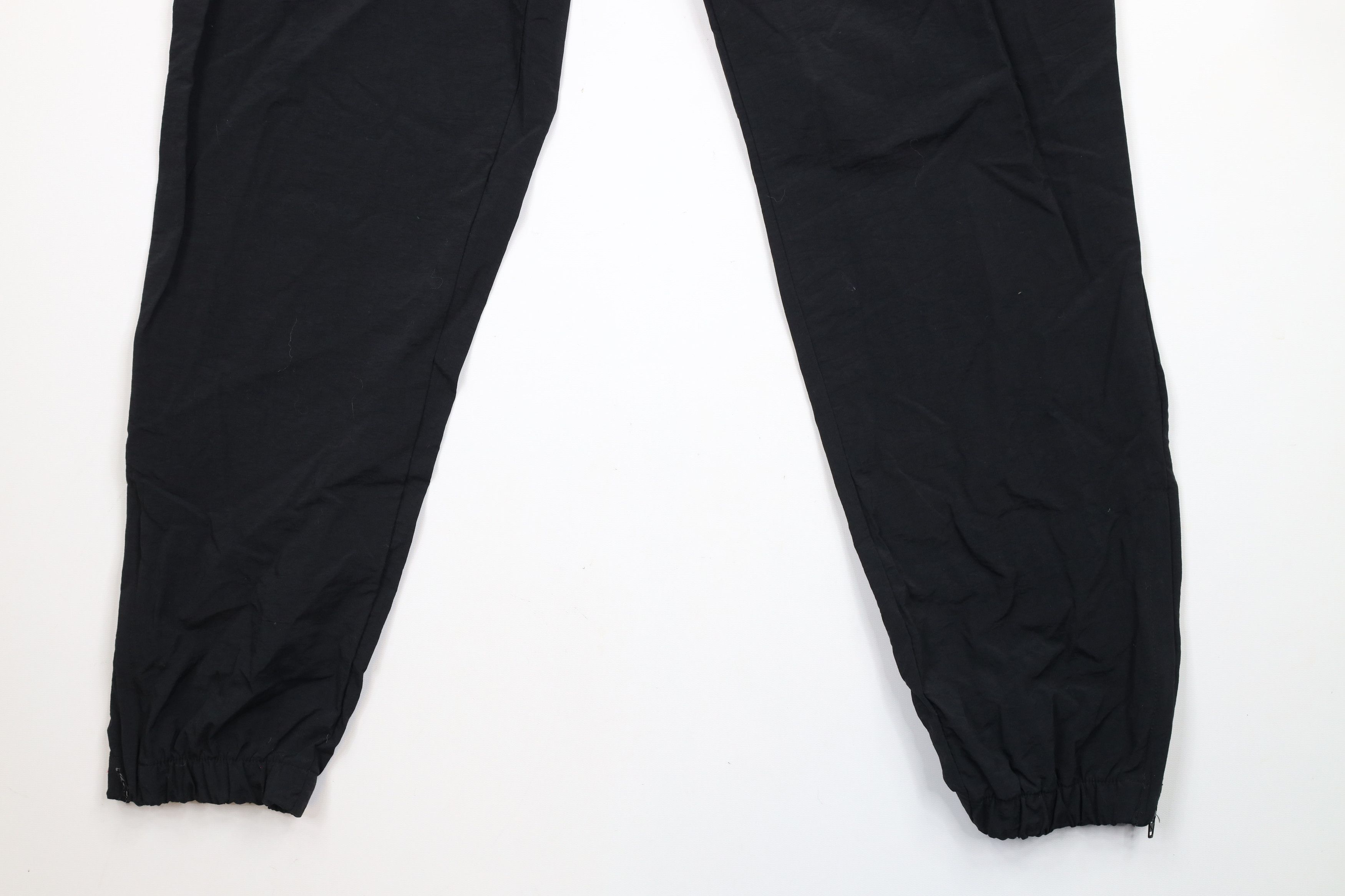 Champion × Vintage Vintage 90s Champion Cuffed Nylon Joggers Jogger Pants Black Size US 36 / EU 52 - 4 Thumbnail