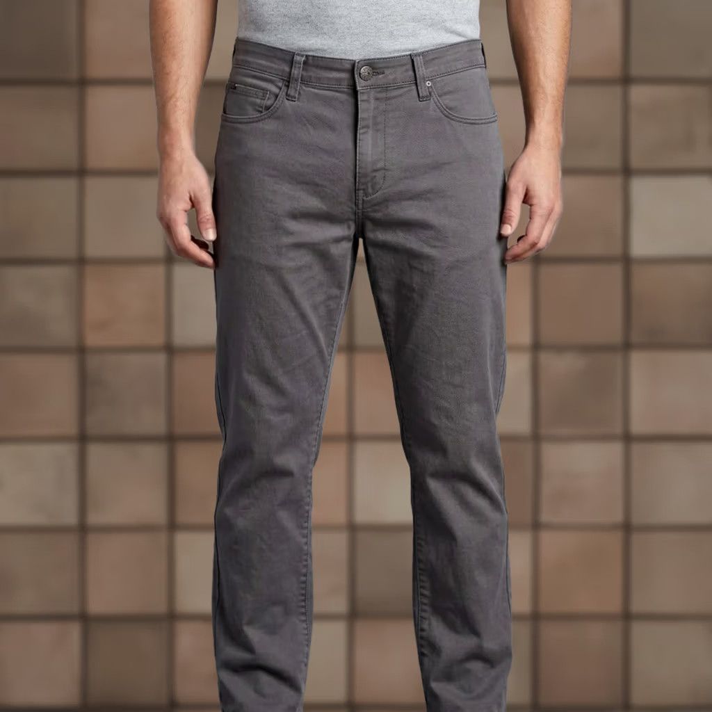 English Laundry English Laundry Pants Gray 34 x 30 5-Pocket Stretch Twill Size US 34 / EU 50 - 1 Thumbnail