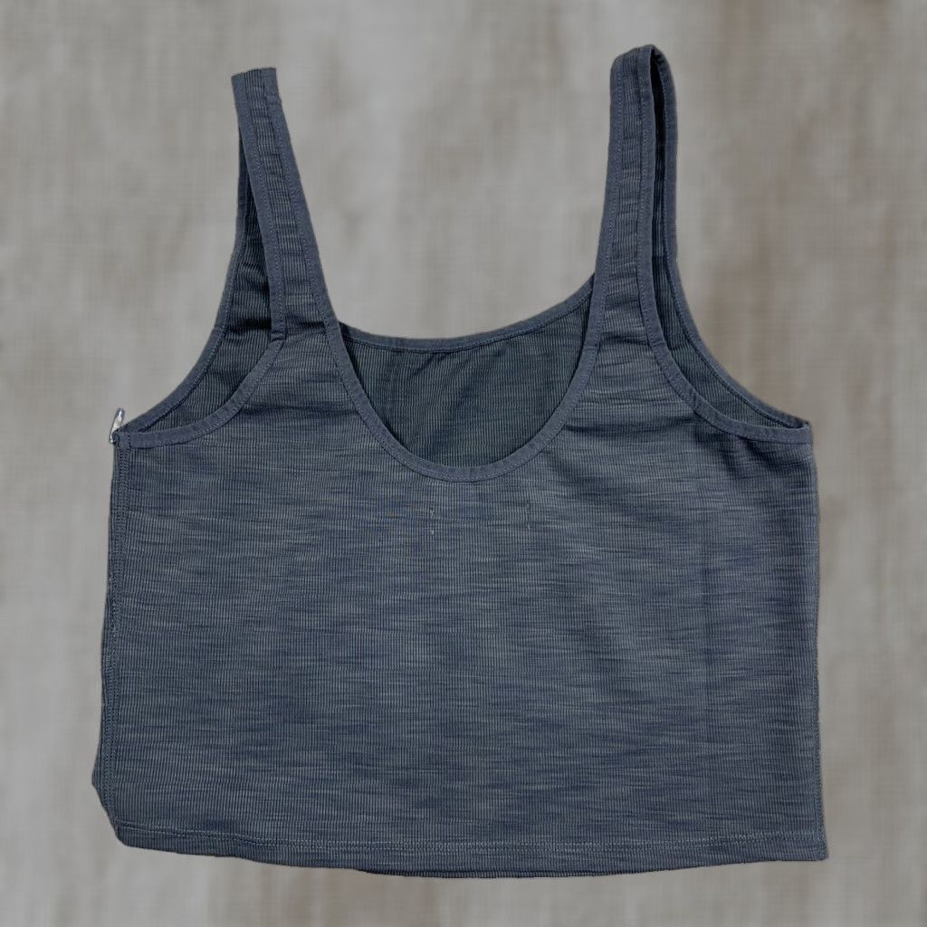 Marine Layer Marine Layer Tak Top Gray Women L Tank Round Neck Pullover Sleeveless Casual Outdoor All Seasons Breathable Lyocell Polyester Modern Basic Size L / US 10 / IT 46 - 1 Thumbnail