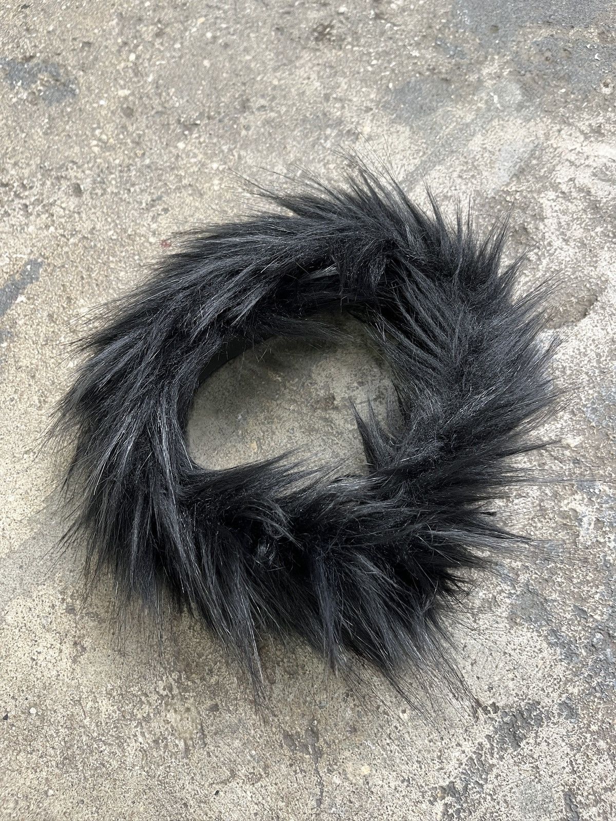 WE11DONE We11done Faux Fur Choker Necklace (unisex) Size ONE SIZE - 5 Thumbnail