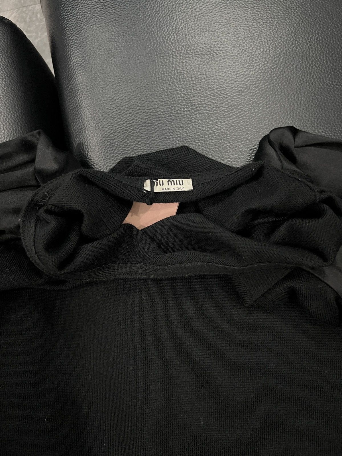 Miu Miu Miu Miu 2007 Puff Sleeve Knit Sweater Size M / US 6-8 / IT 42-44 - 8 Thumbnail