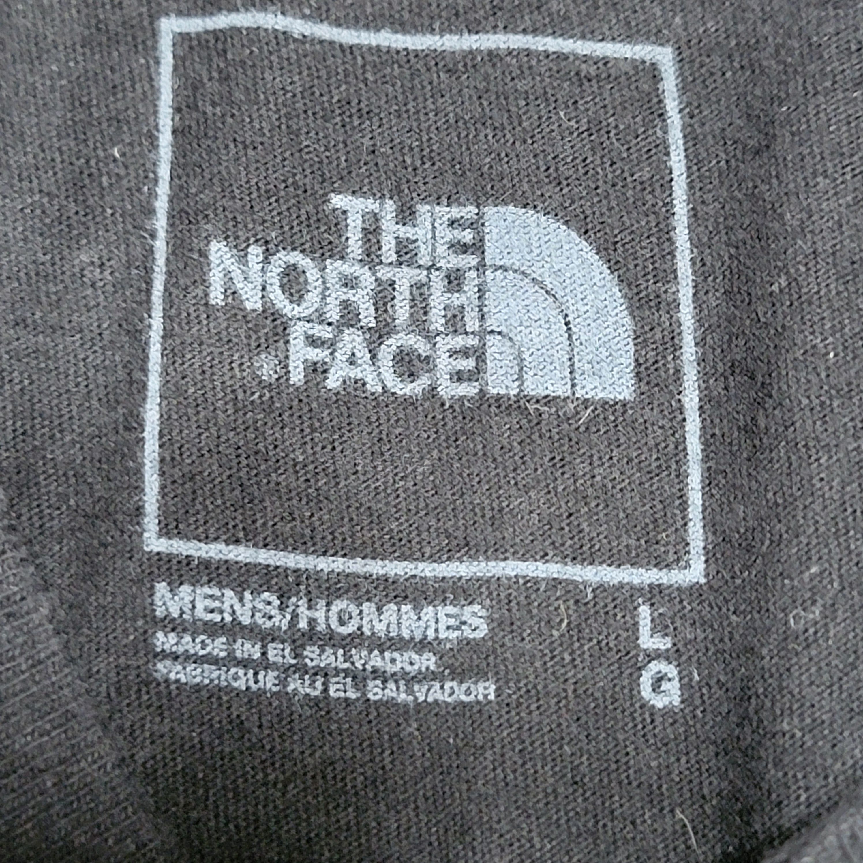 The North Face The North Face Men's SS Black Tee White Logo - Size Large Size US L / EU 52-54 / 3 - 4 Thumbnail