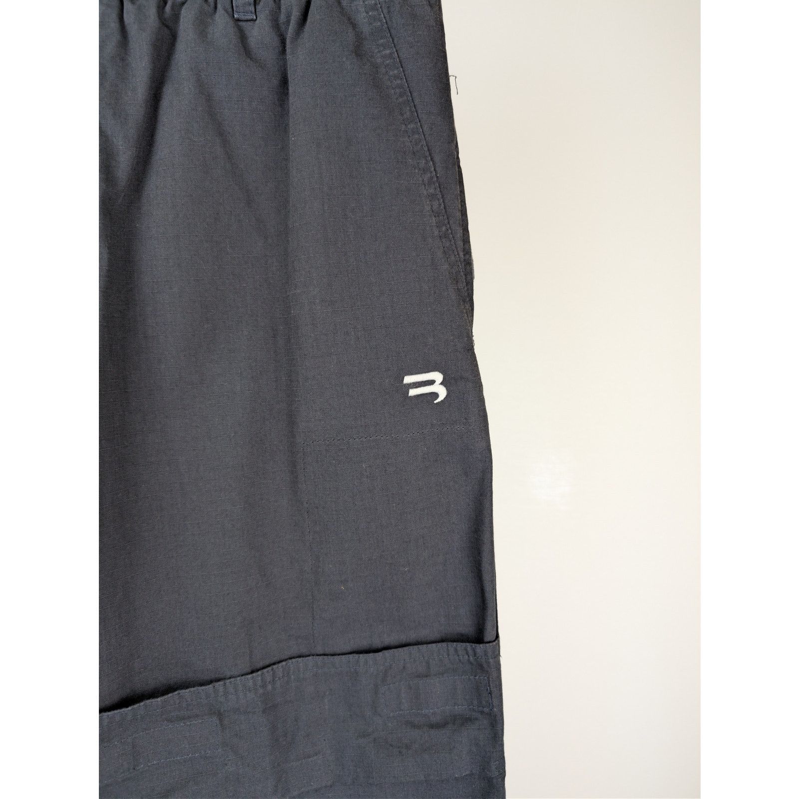 Balenciaga o1rshd1 Patched Hybrid Cargo Trackpants in dark navy Size US 30 / EU 46 - 5 Thumbnail