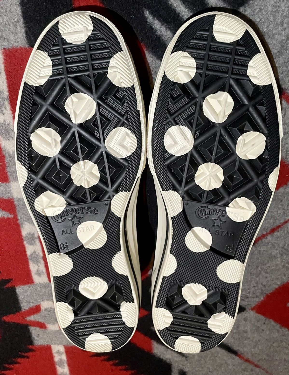 Converse Polka Dot High Tops Size US 8.5 / EU 41-42 - 3 Thumbnail
