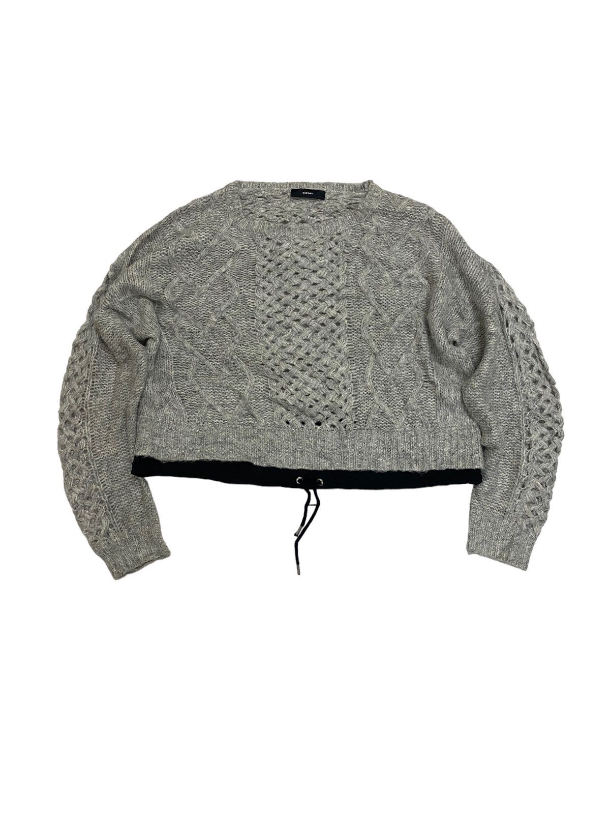 Diesel Cable Knit Cropped