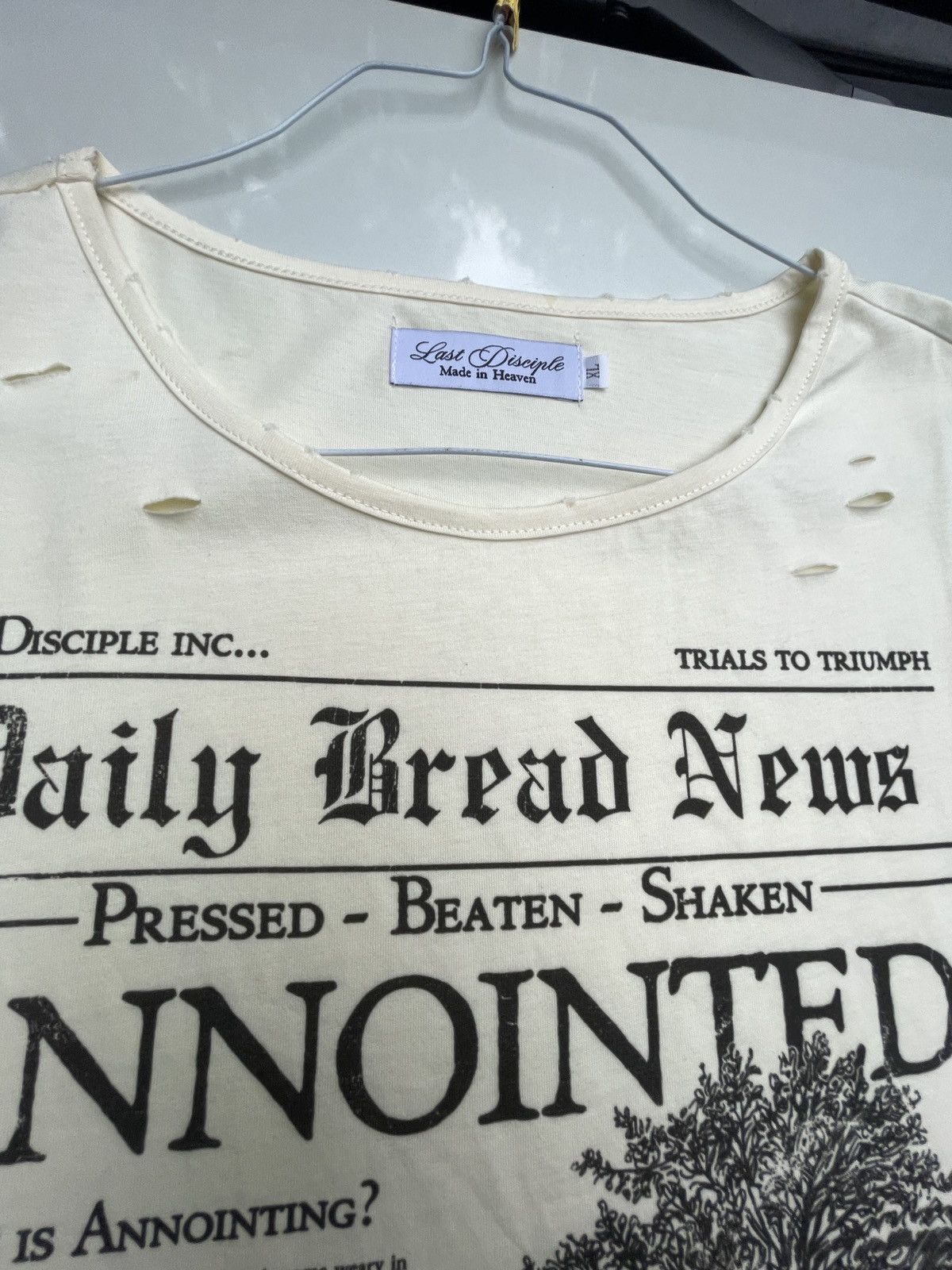 Other Last Disciple Anointed tee Size US XL / EU 56 / 4 - 6 Thumbnail