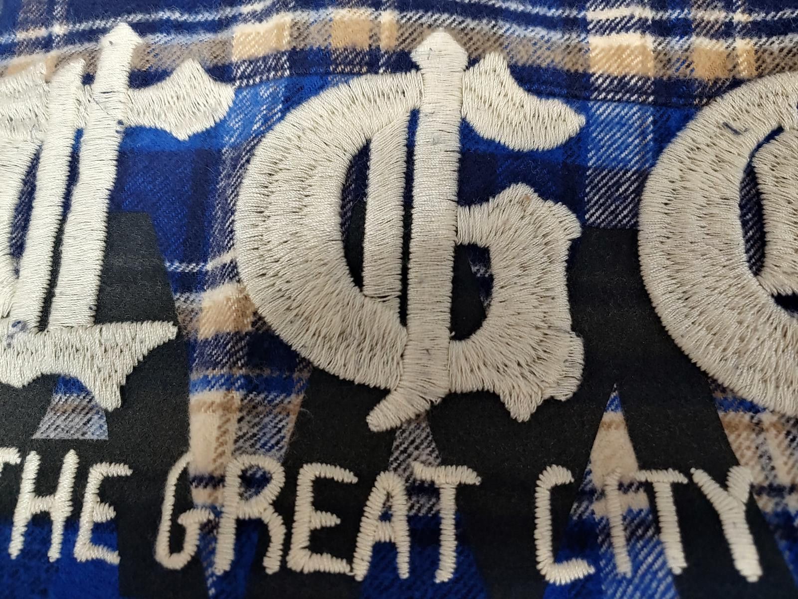 Amiri Amiri X TGCW Blue Flame Flannel Shirt Size US XL / EU 56 / 4 - 3 Thumbnail