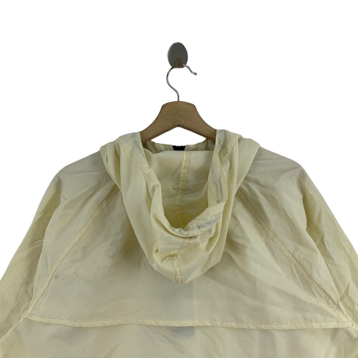 Penfield × Vintage Vintage PENFIELD USA Hooded Cream Half Zipper Light Jacket Size US M / EU 48-50 / 2 - 4 Thumbnail
