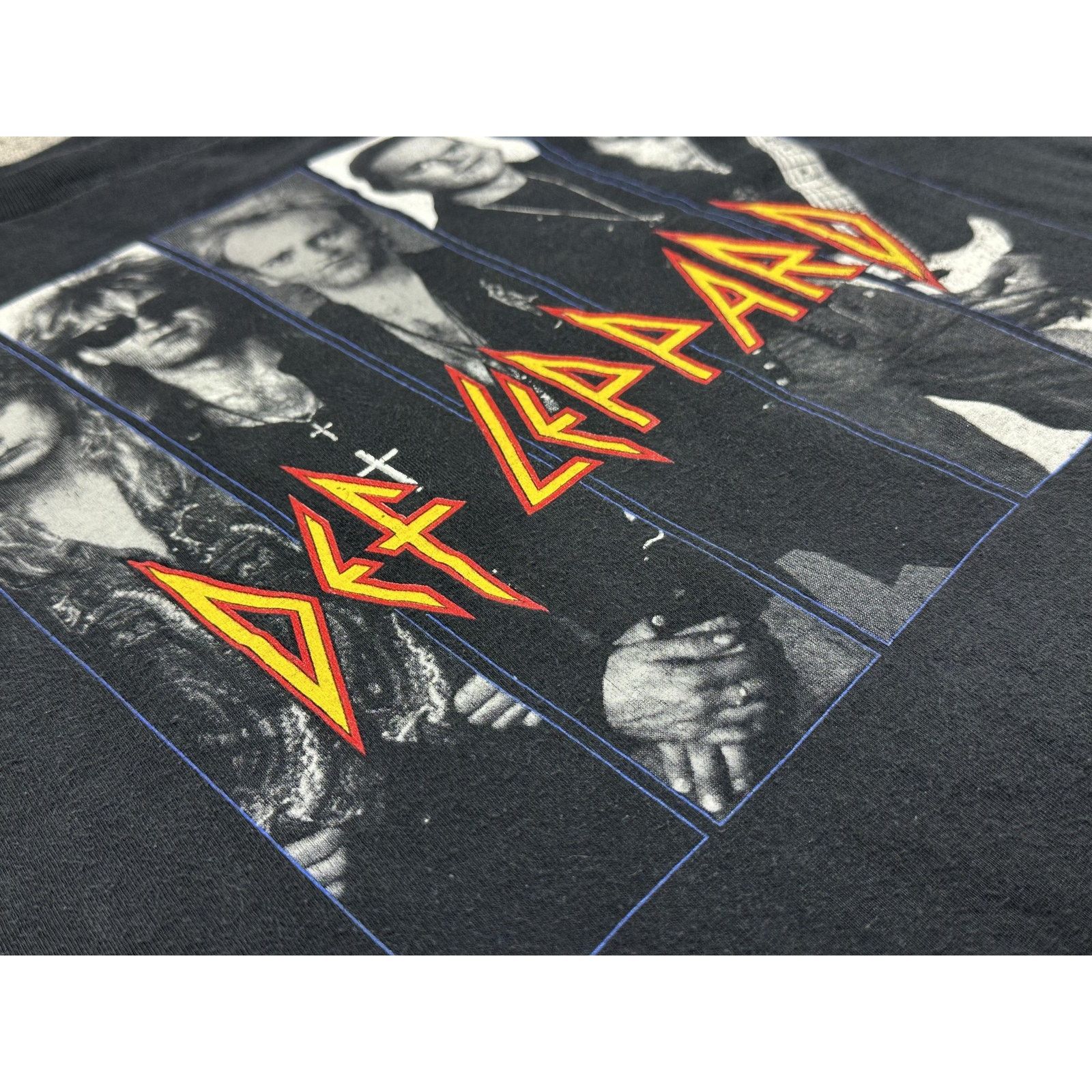 Giant Def Leppard Shirt Large Black Adrenalize Band Tee Giant USA Size US L / EU 52-54 / 3 - 8 Thumbnail