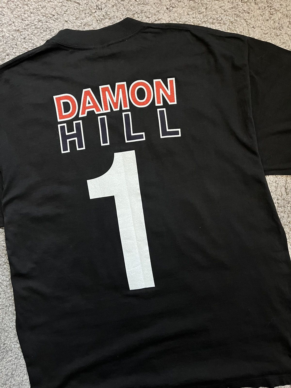 Formula 1 Vintage Damon Hill T-shirt Size US XL / EU 56 / 4 - 5 Thumbnail