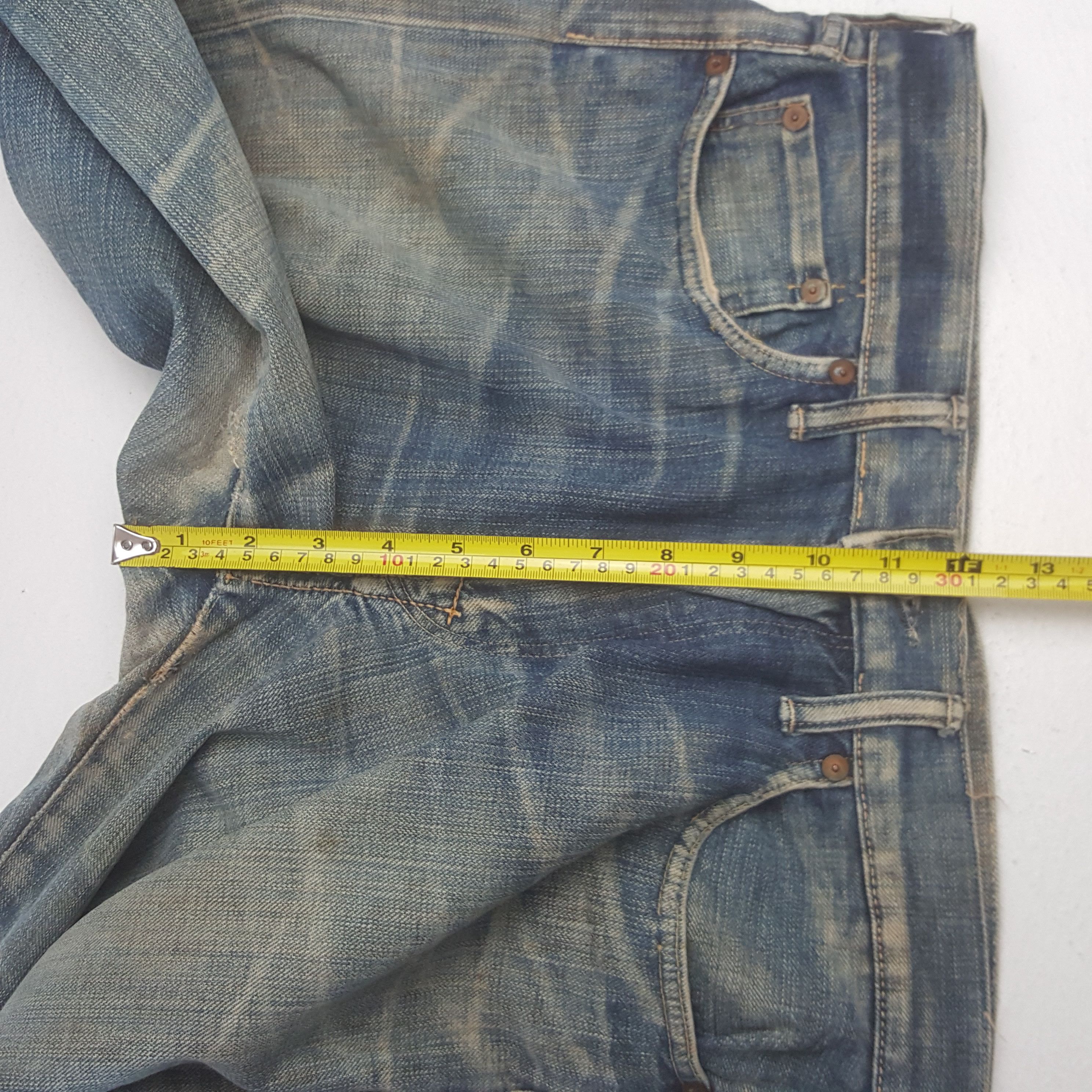 45rpm Vintage 45rpm Japanese Denim Jeans Size US 32 / EU 48 - 8 Thumbnail