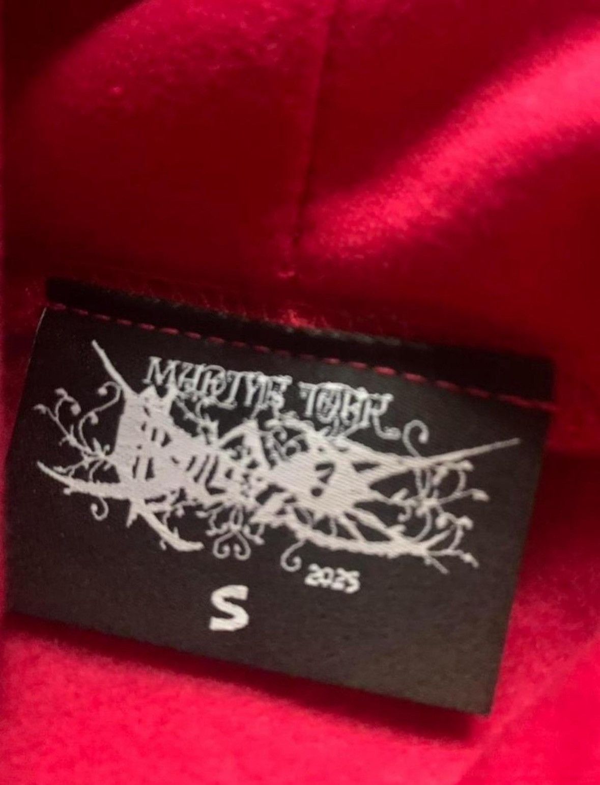 Drain Gang Bladee Martyr Tour hot pink acid rain hoodie Size US S / EU 44-46 / 1 - 6 Thumbnail