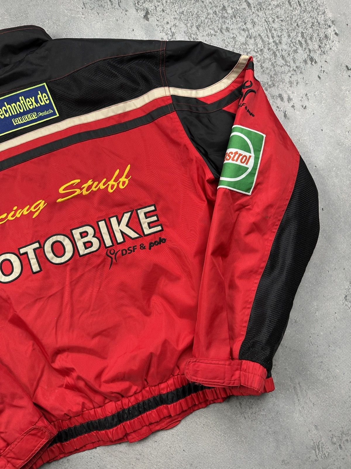 Formula 1 Vintage High Speed Racing Motobike Jacket Y2K Motor Sport Size US XL / EU 56 / 4 - 10 Thumbnail