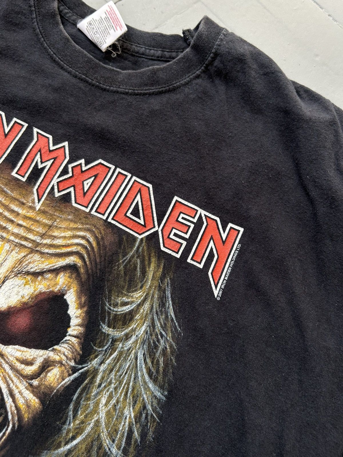 Iron Maiden Iron Maiden rock T-shirt Size US XL / EU 56 / 4 - 4 Thumbnail