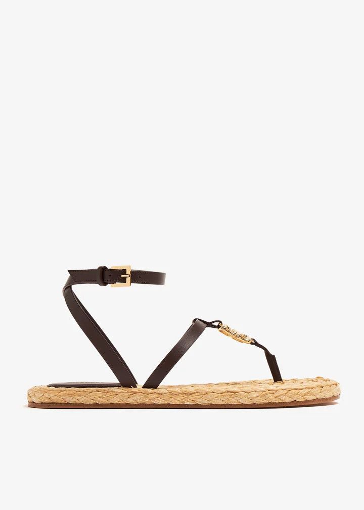 Givenchy o1n1vont0326 4G Liquid Flat Sandals in Brown Size US 6 / IT 36 - 1 Thumbnail