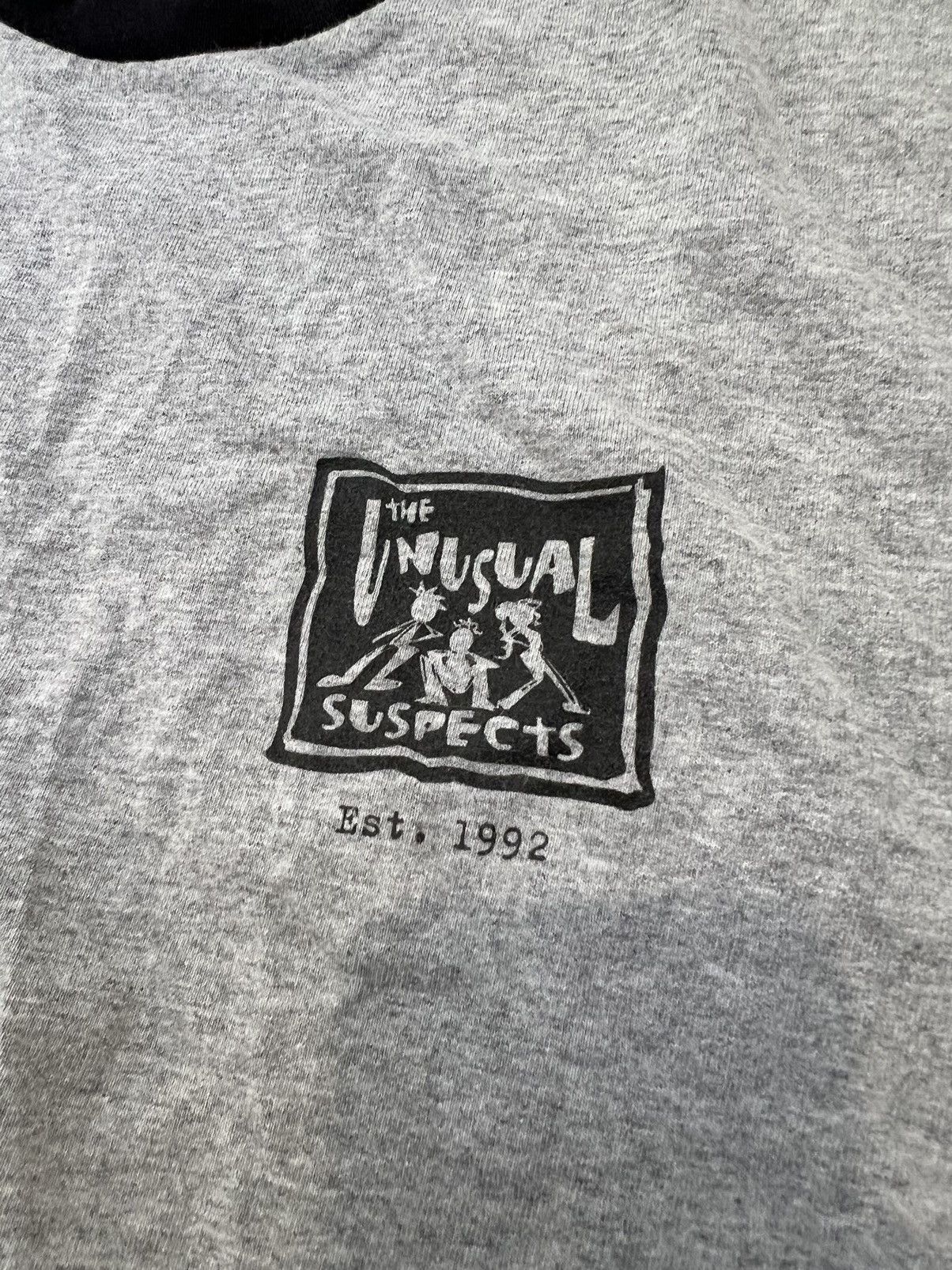 Vintage Vintage 1992 The Unusual Suspects ringer tee Size US XL / EU 56 / 4 - 3 Thumbnail