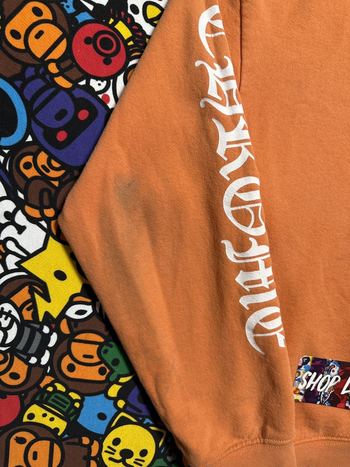 Chrome Hearts Chrome Hearts Orange Matty Boy Build Logo Pullover Sweater Size US M / EU 48-50 / 2 - 7 Thumbnail