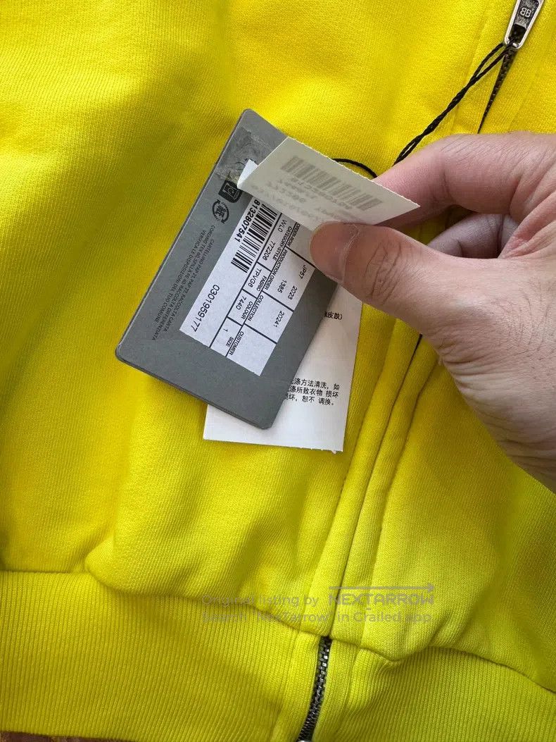 Balenciaga Balenciaga Patchwork Logo Printed Hooded Sweatshirt Loose Size US S / EU 44-46 / 1 - 3 Thumbnail