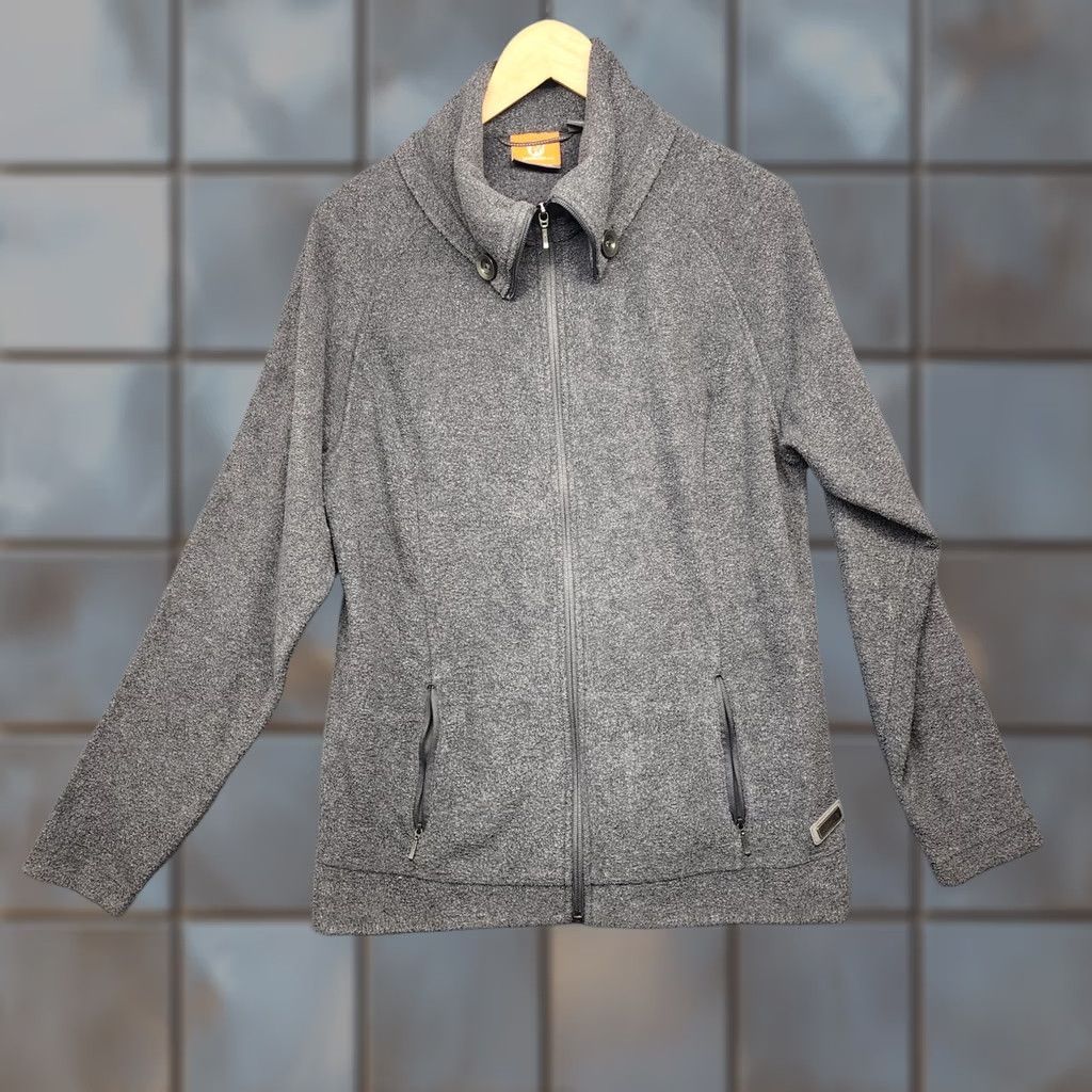Merrell Merrell Jacket Mens XL Grey Full Zip Pockets Fleece Outdoors Hiking Gorpcore Size US XL / EU 56 / 4 - 1 Thumbnail