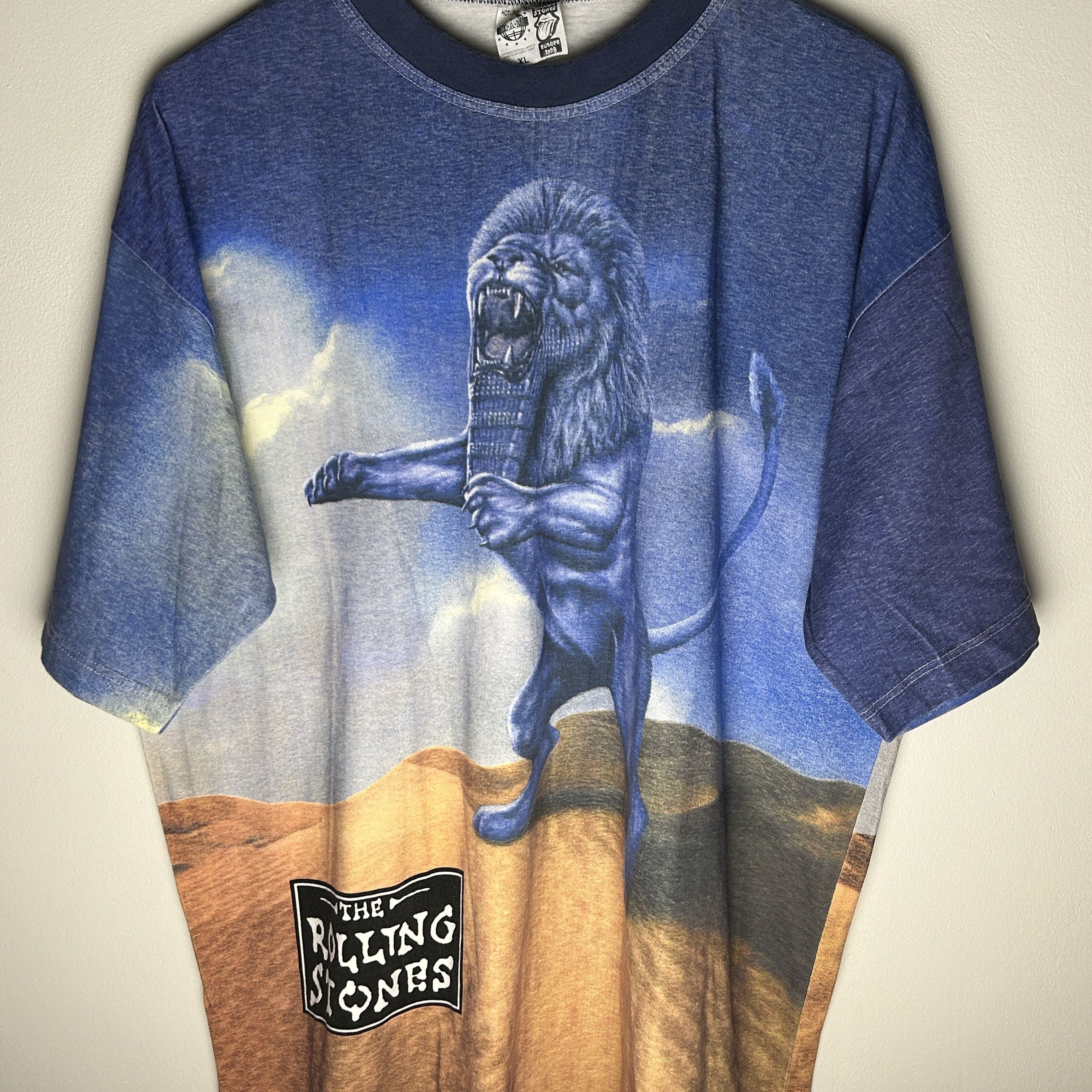 Band Tees Vintage The Rolling Stones AOP 1998 Band T-shirt Size US XL / EU 56 / 4 - 3 Thumbnail