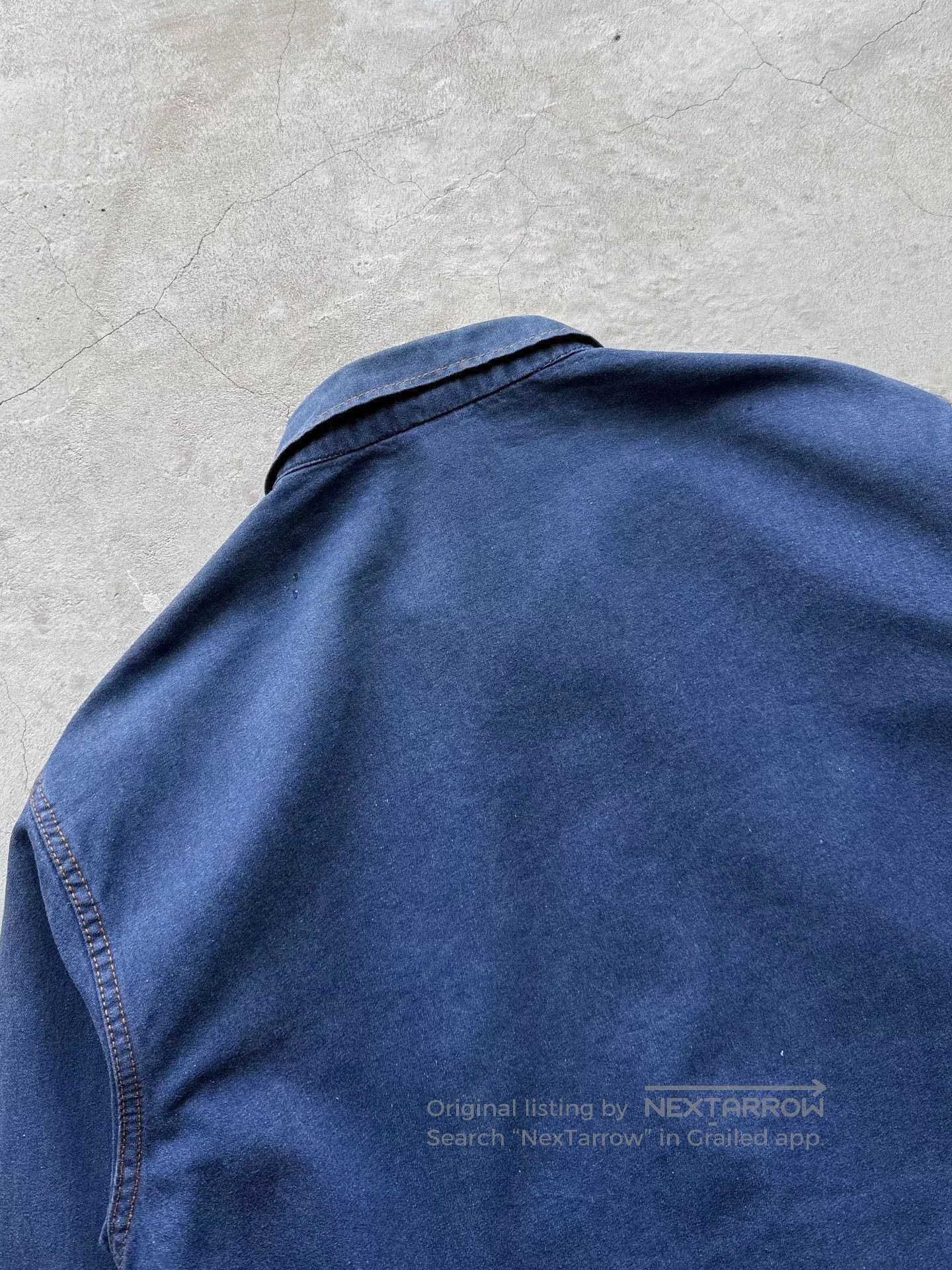 Vintage Vintage 60s Italian Denim Work Jacket. Size US L / EU 52-54 / 3 - 8 Thumbnail