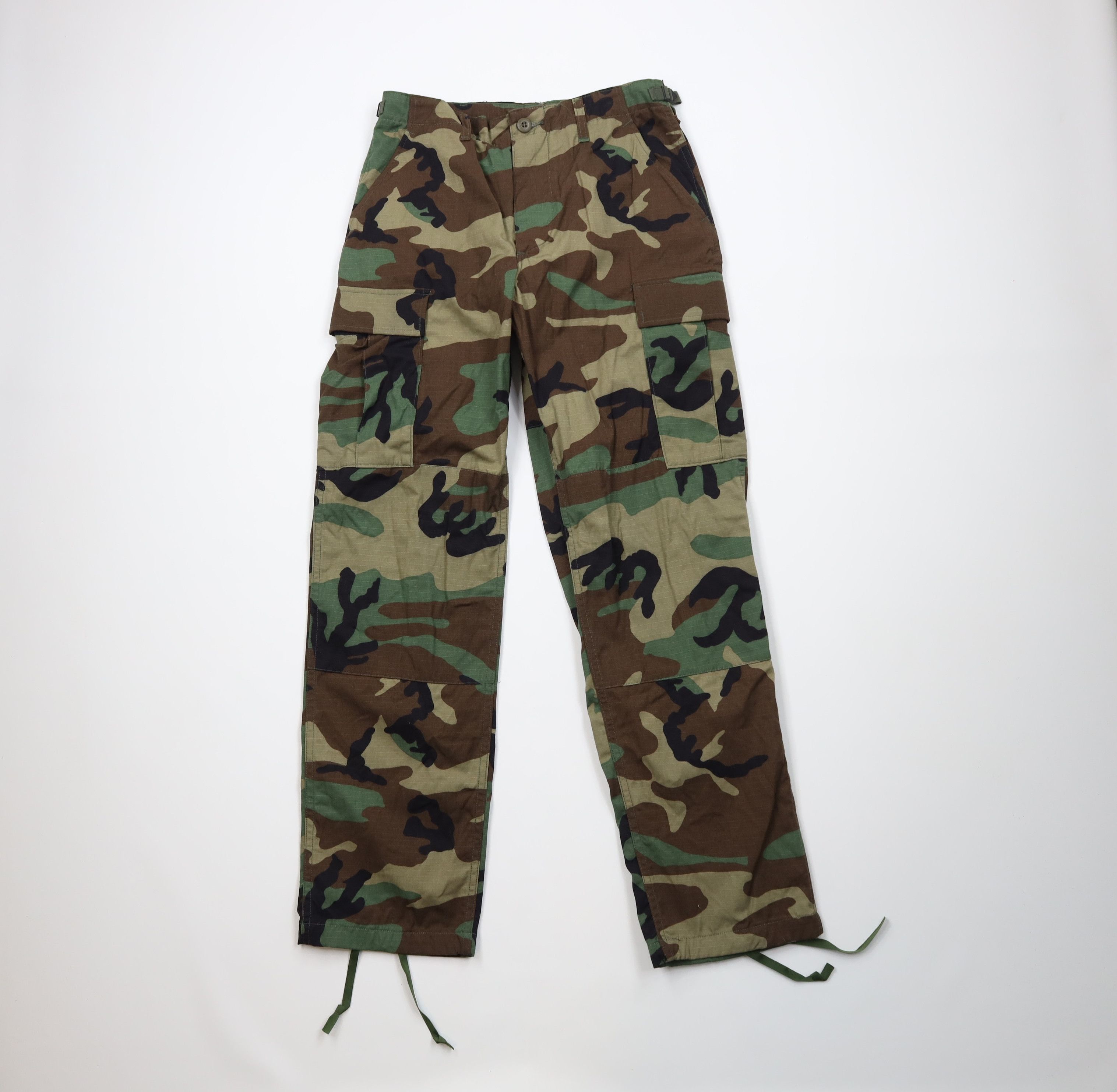 Vintage Vintage Y2K 2000 USGI Woodland Camouflage Cargo Pants USA Size US 32 / EU 48 - 1 Thumbnail