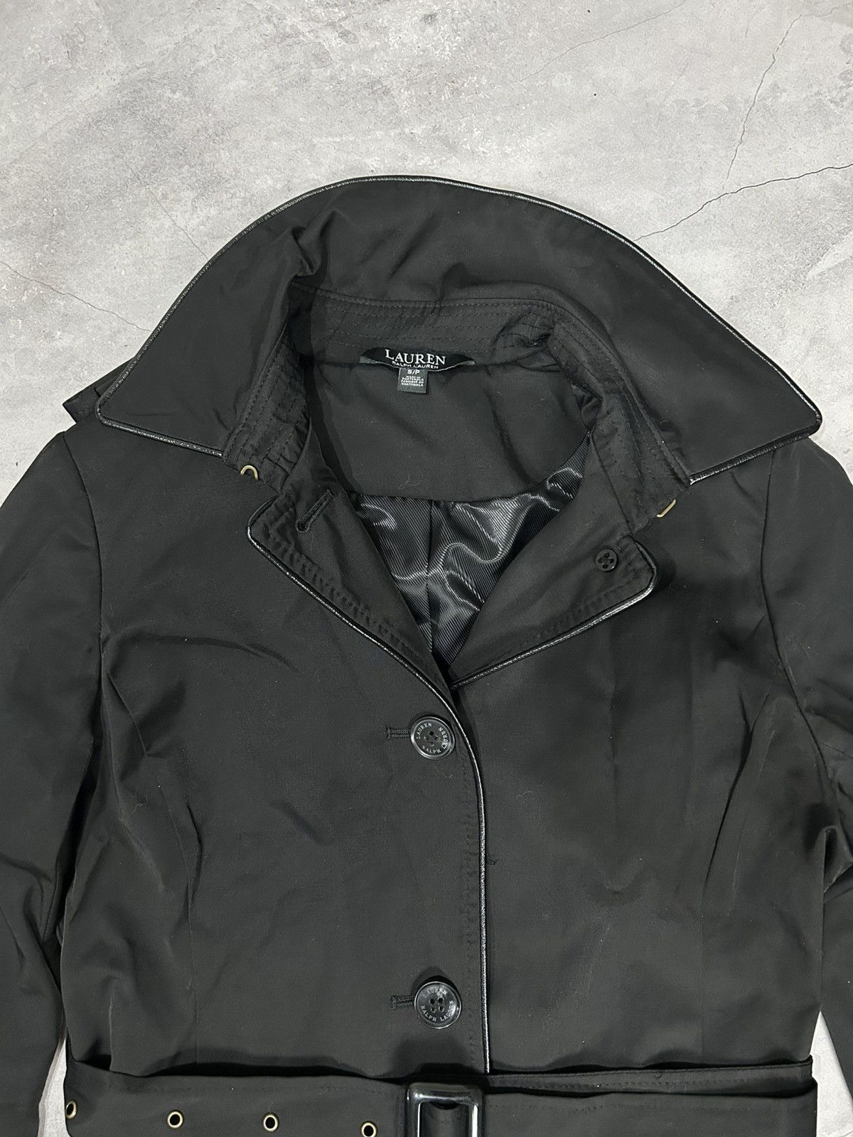 Polo Ralph Lauren Trench Coat Polo Ralph Lauren Rain Jacket Womens Size S / US 4 / IT 40 - 5 Thumbnail