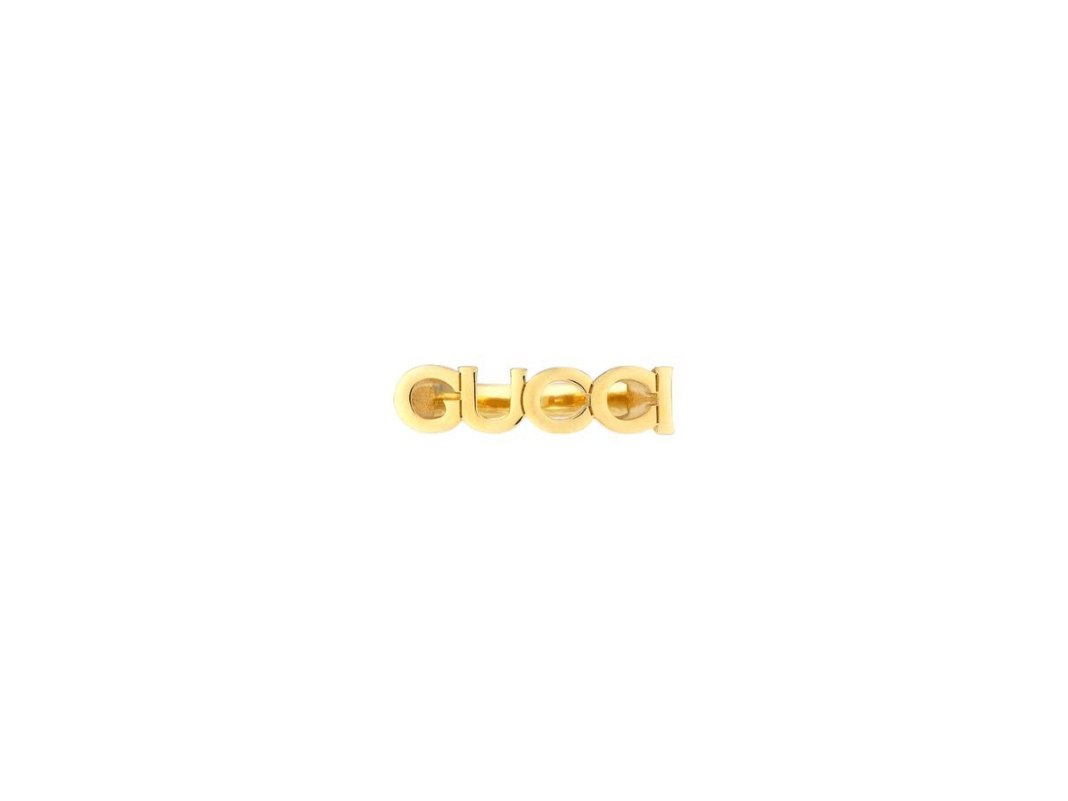 Gucci oc11z0126 Size: S / Script Ring In Gold Size ONE SIZE - 1 Thumbnail