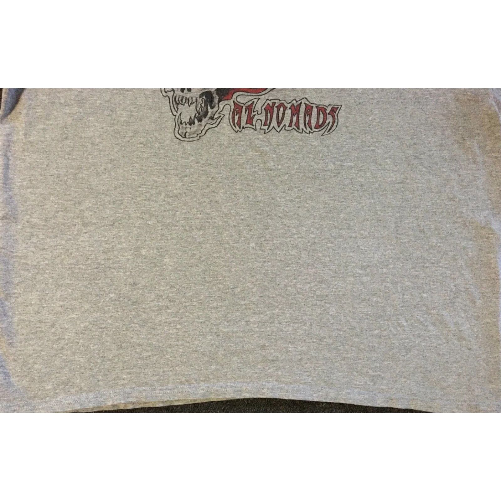 Vintage Vtg Hells Angels 81 Support Faded AZ Nomads Shirt XXL Skull Flame Grunge Y2K 90s Size US XXL / EU 58 / 5 - 5 Thumbnail
