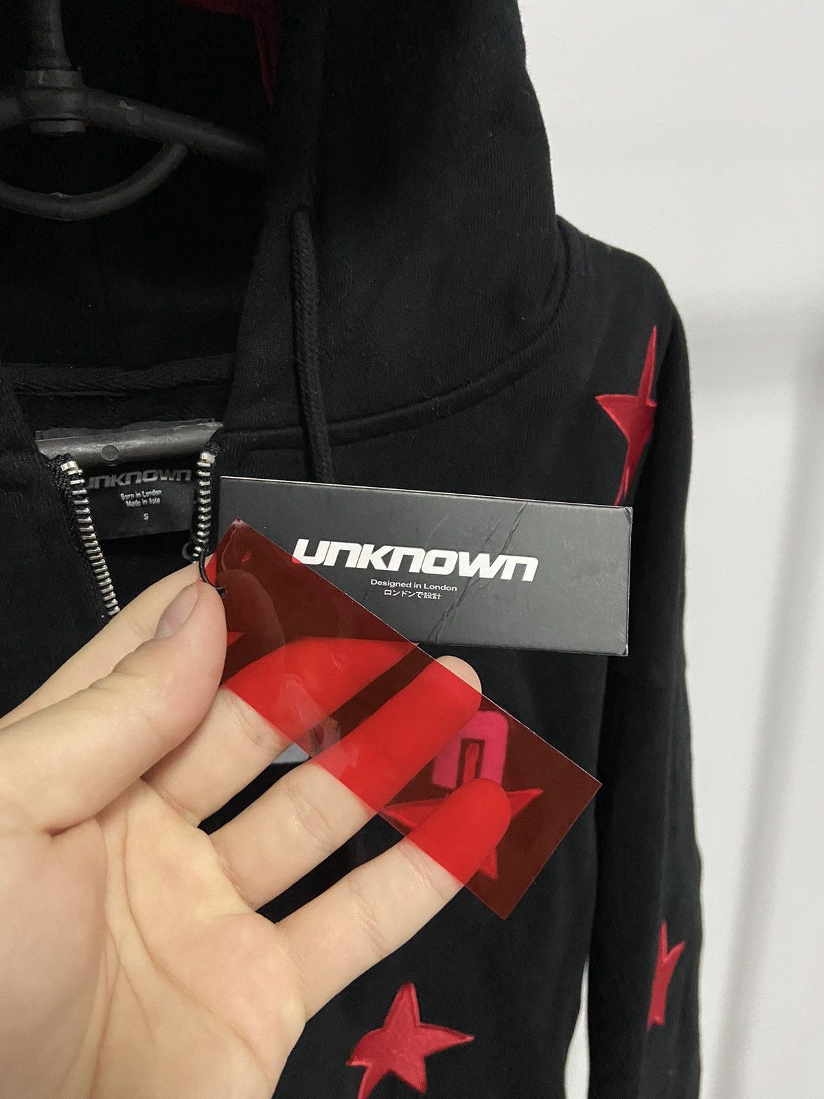 Unknown London × Vintage Unknown London zip hoodie monogram logo stars vintage Size US S / EU 44-46 / 1 - 5 Thumbnail