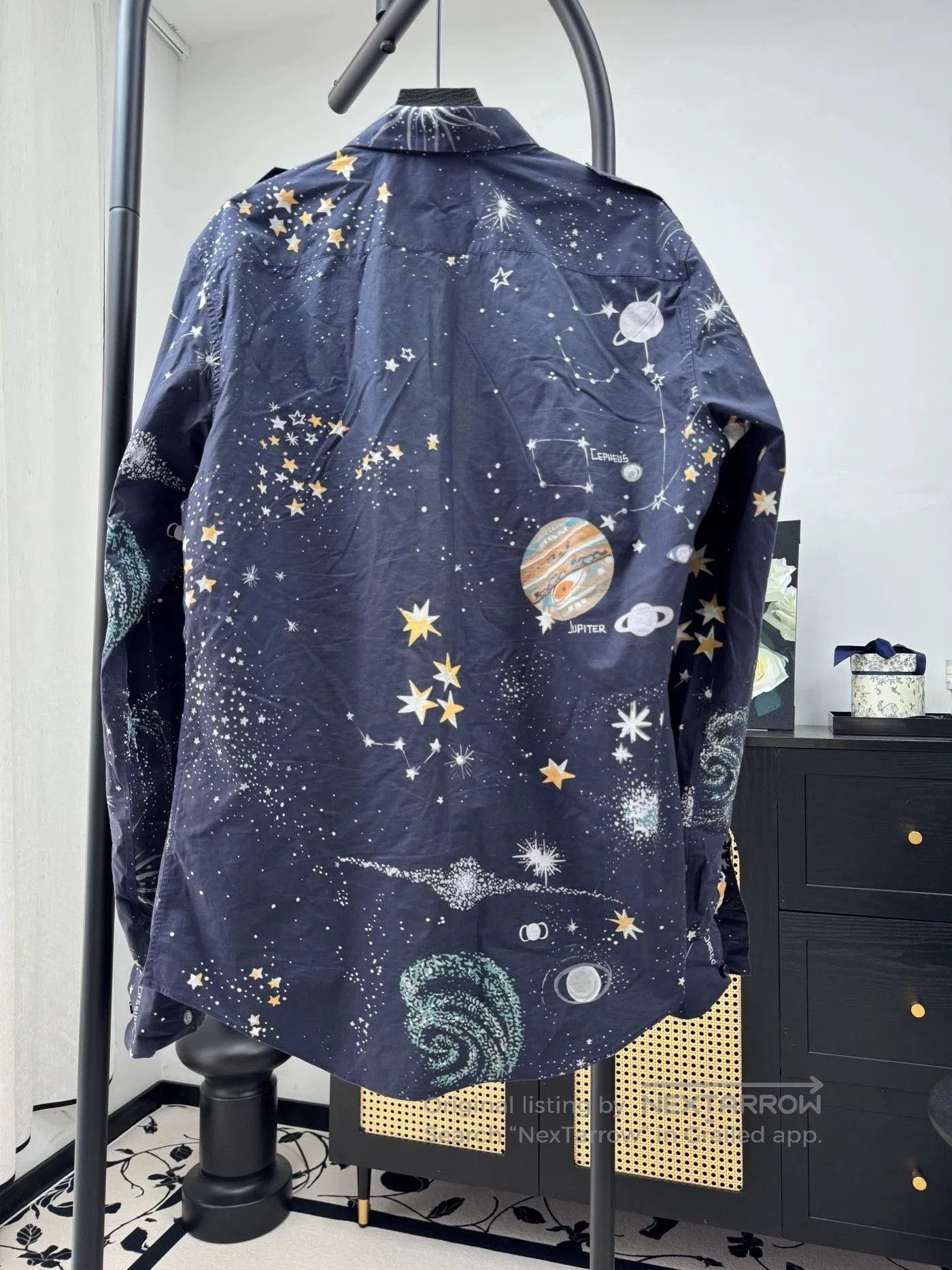 Valentino Valentino Starry Sky Shirt with Epaulettes. Size US L / EU 52-54 / 3 - 2 Thumbnail