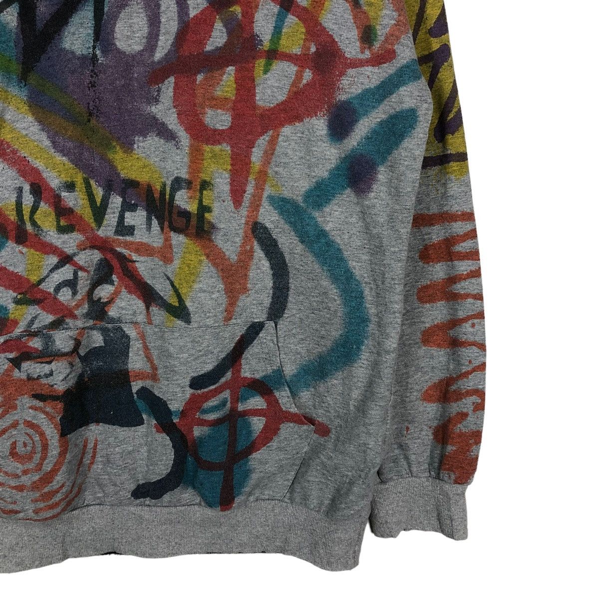 Japanese Brand 🔥VINTAGE HOODIE PULL OVER ANORAK ART DESIGN ISSEY MIYAKE Size US M / EU 48-50 / 2 - 5 Thumbnail