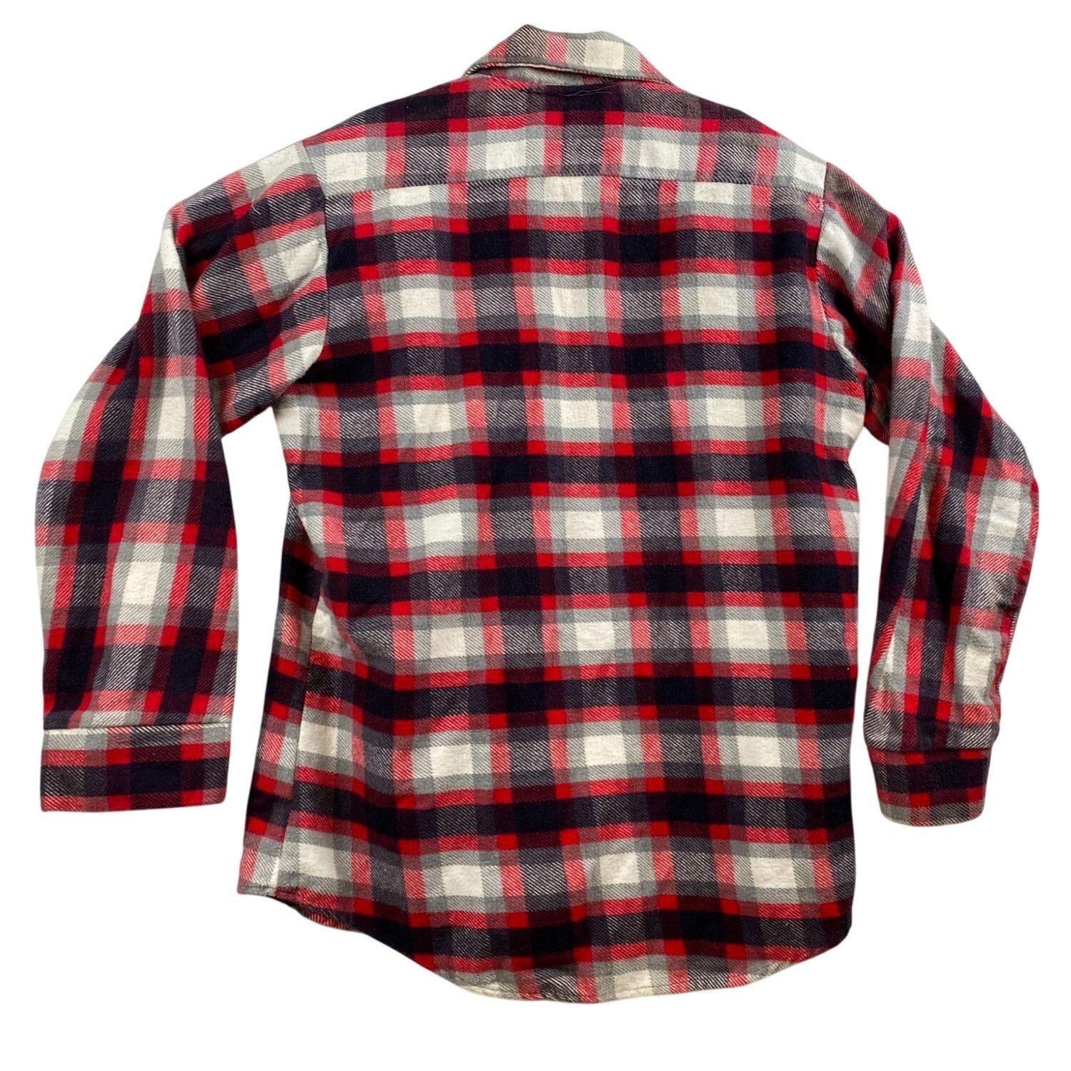 Vintage Prest-Rite Men's Flannel Shacket XL Plaid 100% Cotton Vintag Size US XL / EU 56 / 4 - 2 Thumbnail