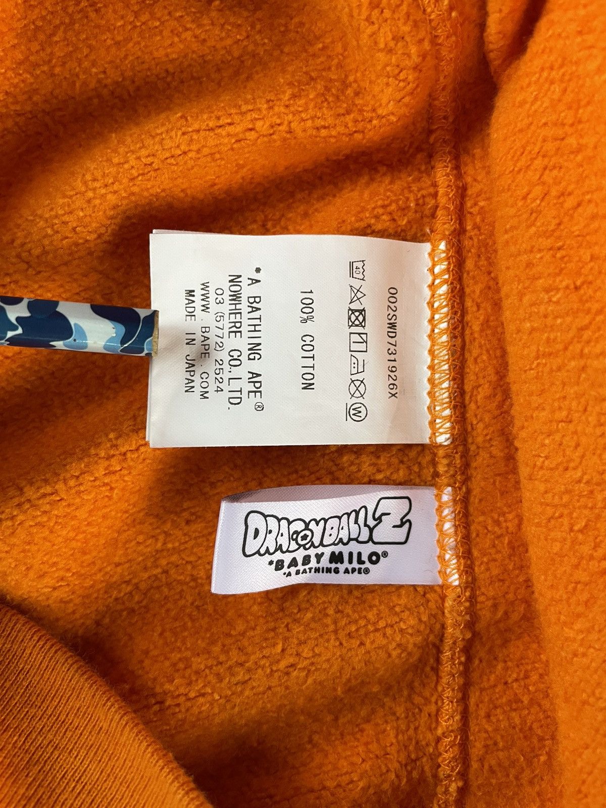 Bape Bape Dragon Ball Z Crewneck Sweatshirt Size US S / EU 44-46 / 1 - 9 Thumbnail