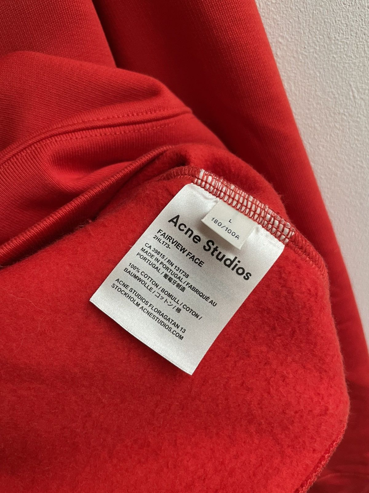 Acne Studios Acne Studios Fairview Face Sweatshirt Pullover Jumper Size US L / EU 52-54 / 3 - 9 Thumbnail