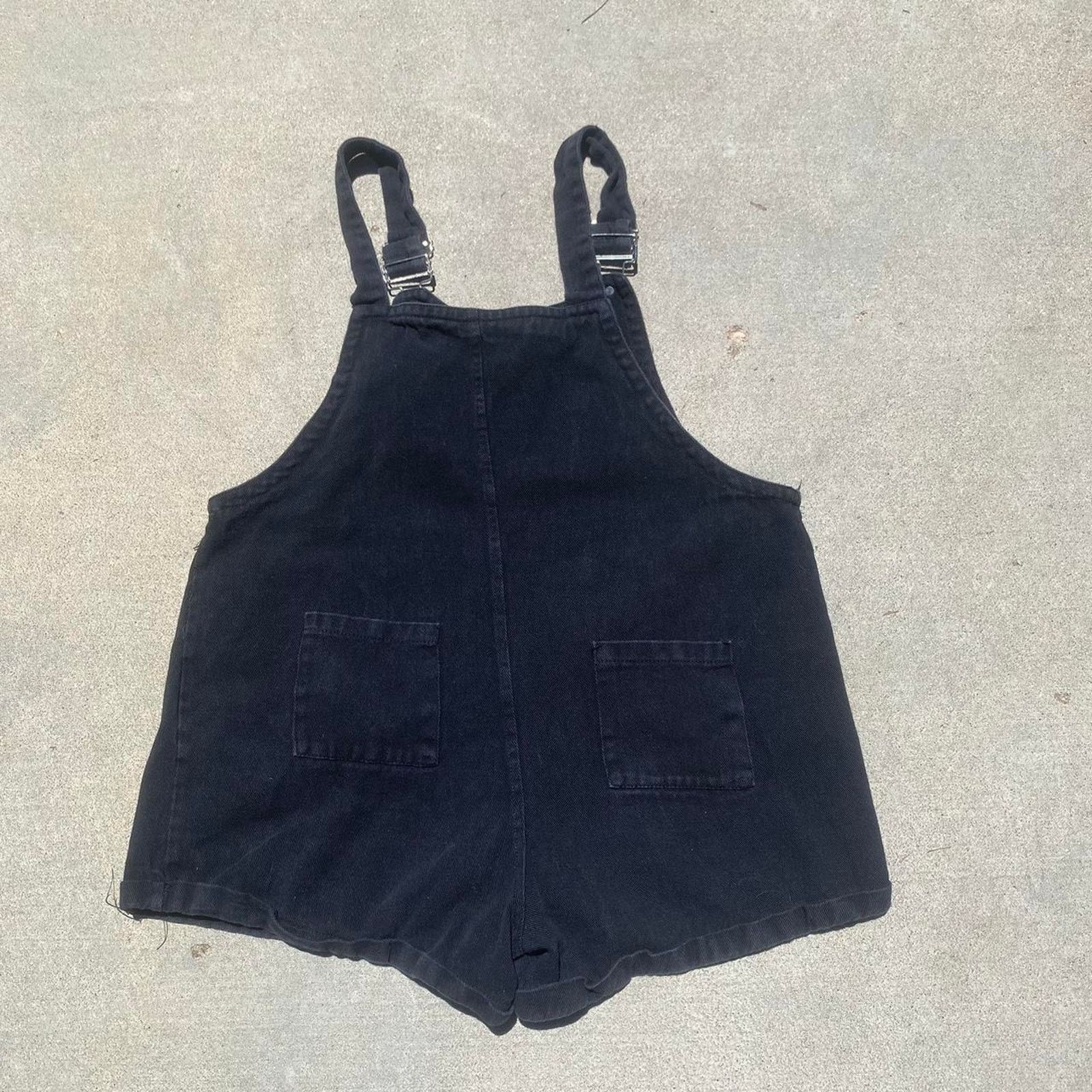 Other Black denim overalls Size L / US 10 / IT 46 - 4 Thumbnail