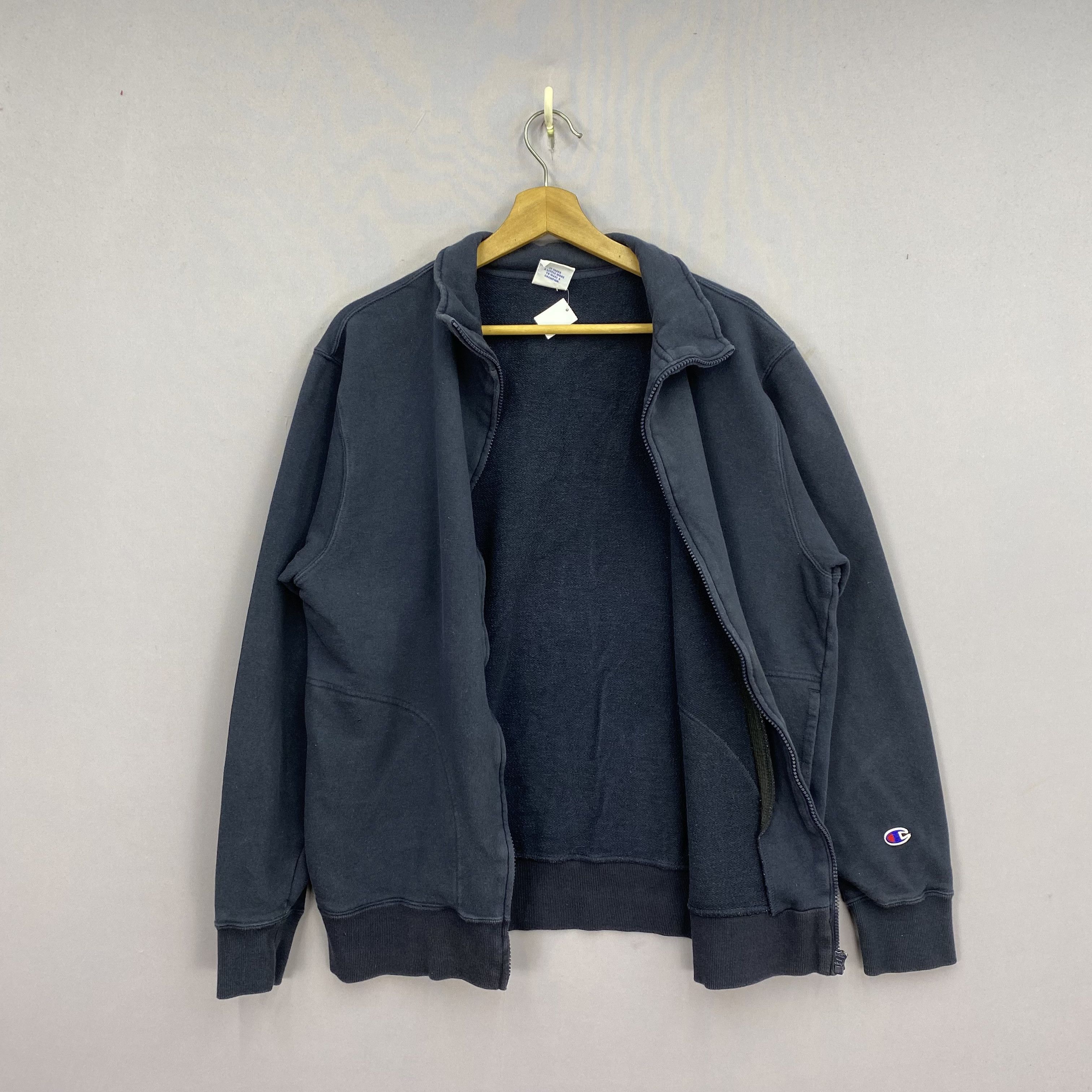 Champion Vintage 90s Champion Sweater Zipper Sweatshirt Jumper Size US M / EU 48-50 / 2 - 3 Thumbnail