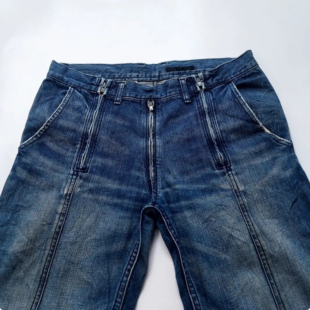 The Viridi-anne × Vintage The Viridi Anne Triple Zipper Denim Pants Size US 33 - 5 Thumbnail
