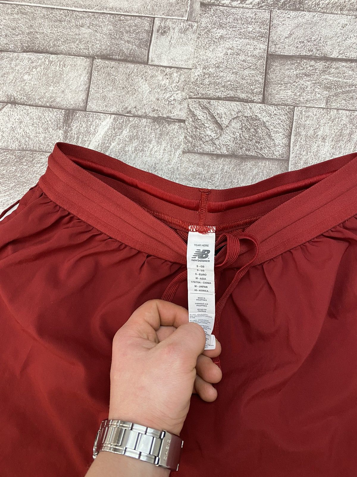 Nike Liverpool Shorts New Balance 2018 Red Home Football Men's Size US 32 / EU 48 - 6 Thumbnail