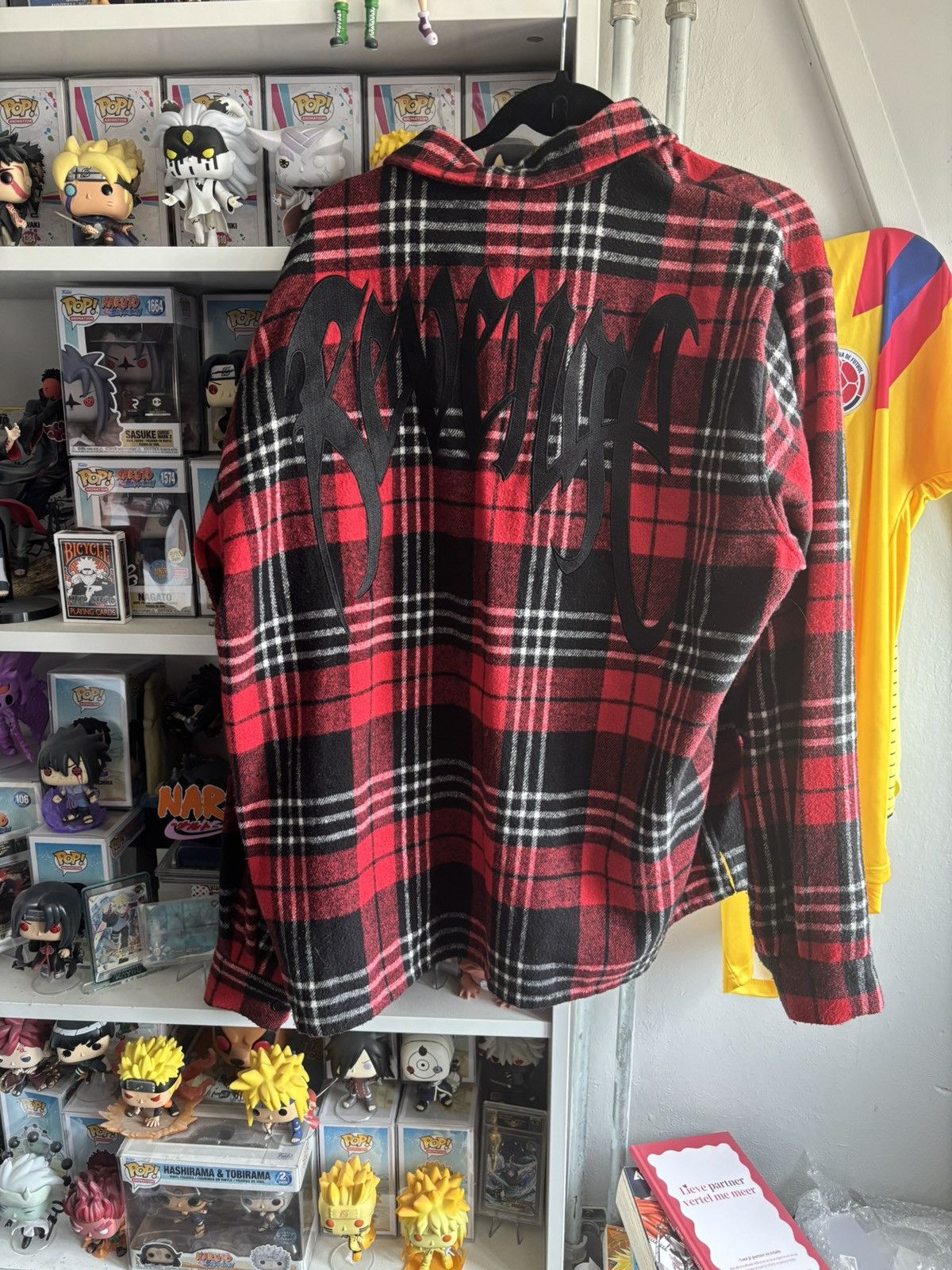Revenge Red Revenge Embroidered Flannel Size US XL / EU 56 / 4 - 2 Thumbnail