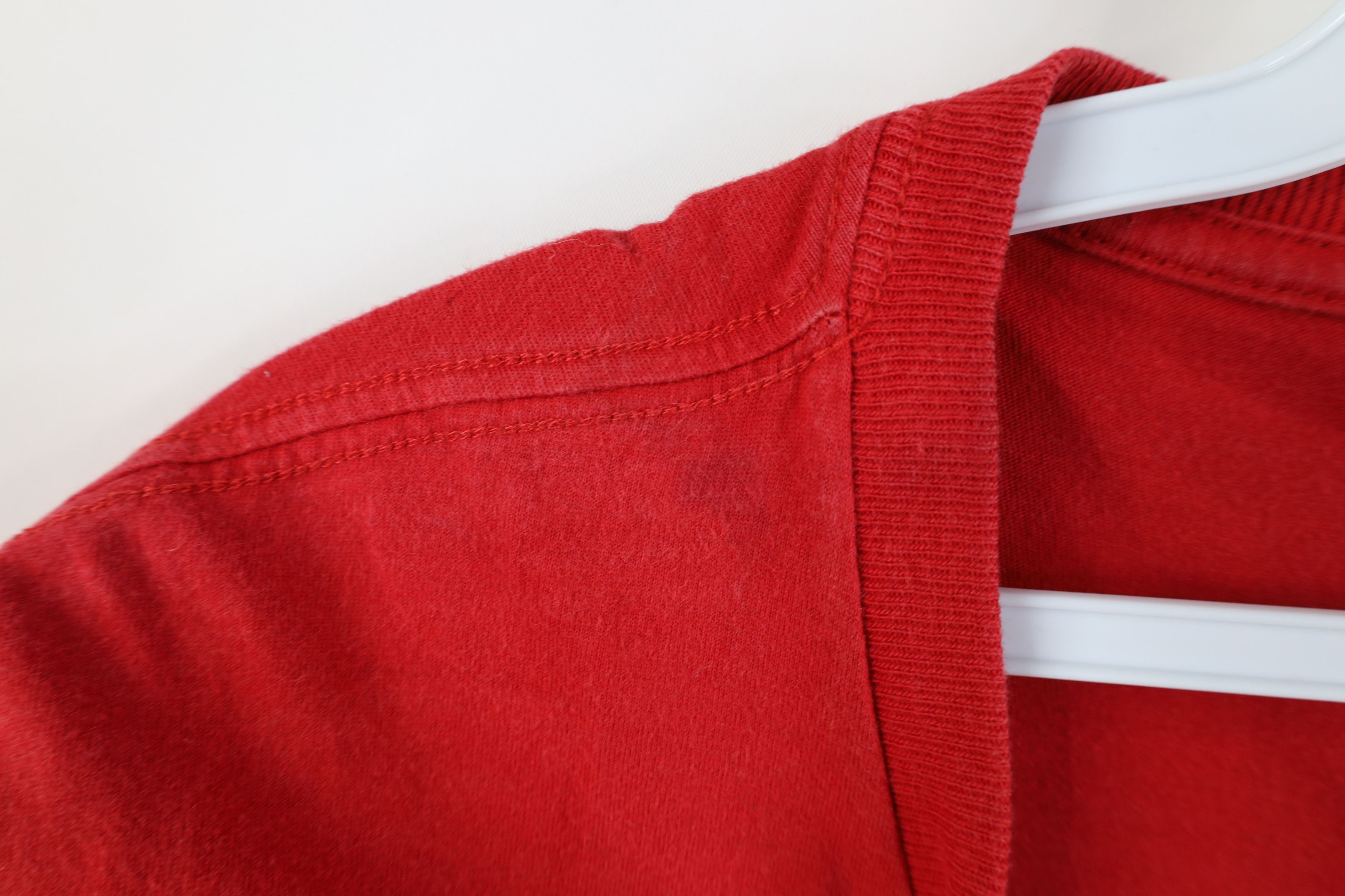 Ralph Lauren Vintage 90s Ralph Lauren Spell Out Crew Rowing T-Shirt Red Size US S / EU 44-46 / 1 - 10 Thumbnail