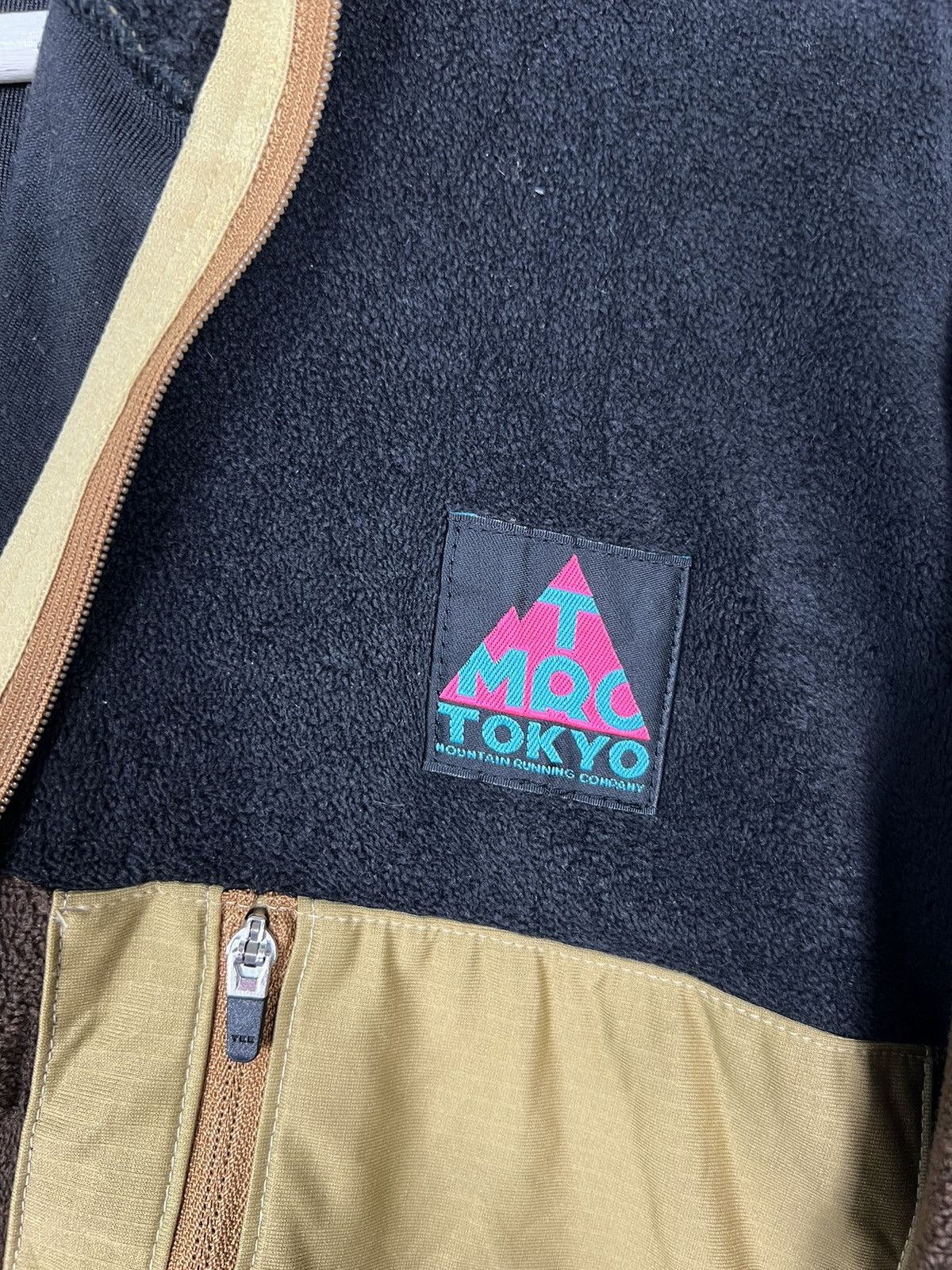 Japanese Brand 🔥 MOUNTAIN RUNNING COMPANY FLEECE HYBRID JACKET MADE IN JPN Size US L / EU 52-54 / 3 - 14 Thumbnail