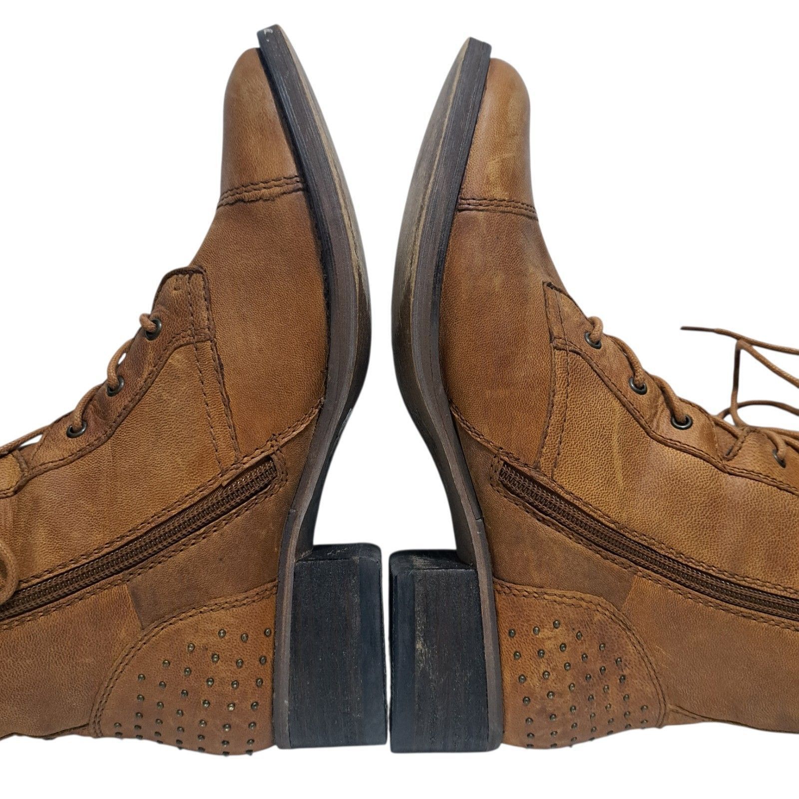 Steve Madden Steve Madden Lace Up Retro Buckle Military Combat Mid Calf B Size US 9 / IT 39 - 10 Thumbnail